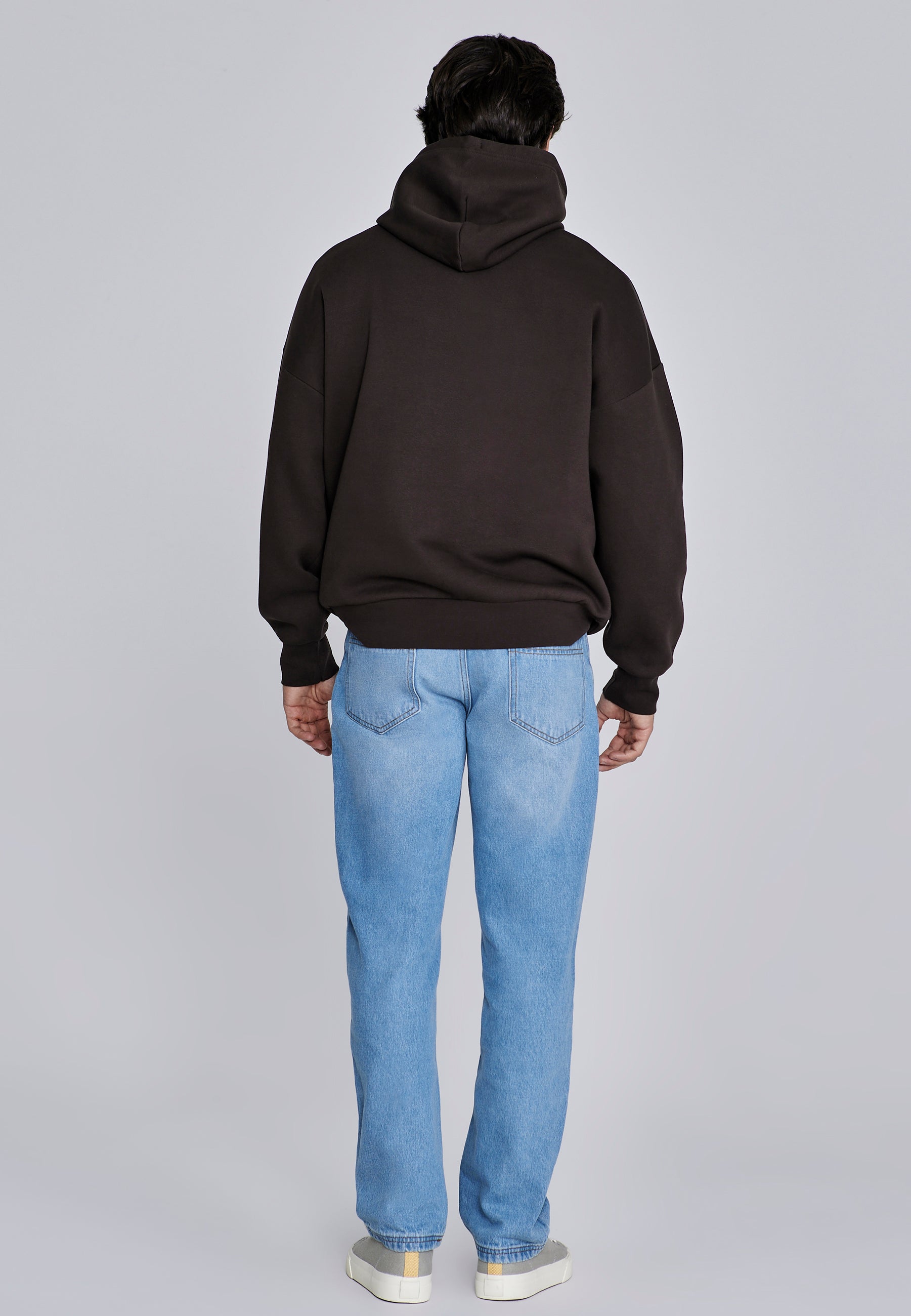 Essentials Hoodie in Brown Sweat à capuche SikSilk