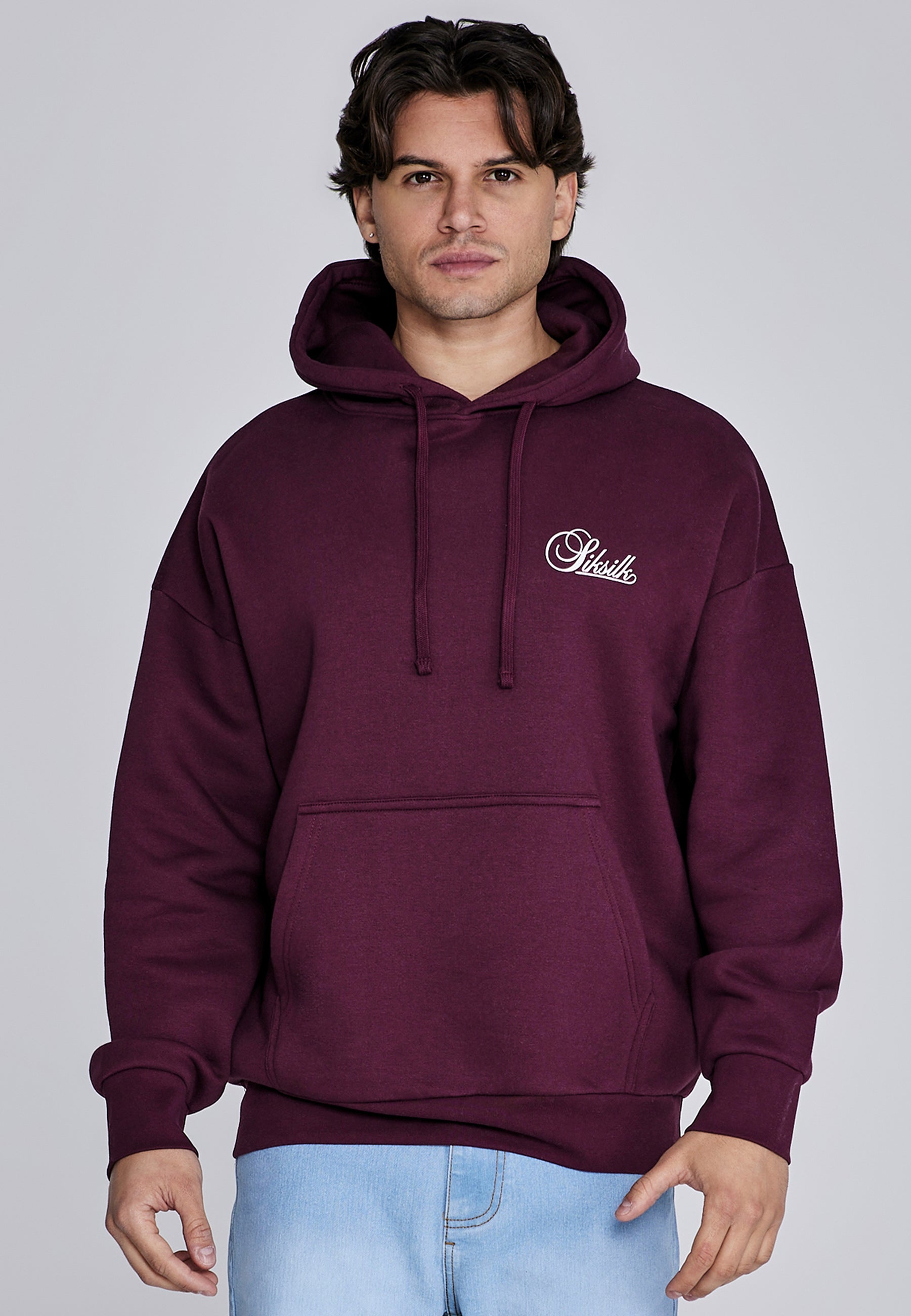 Sweat à capuche Essentials en bordeaux
