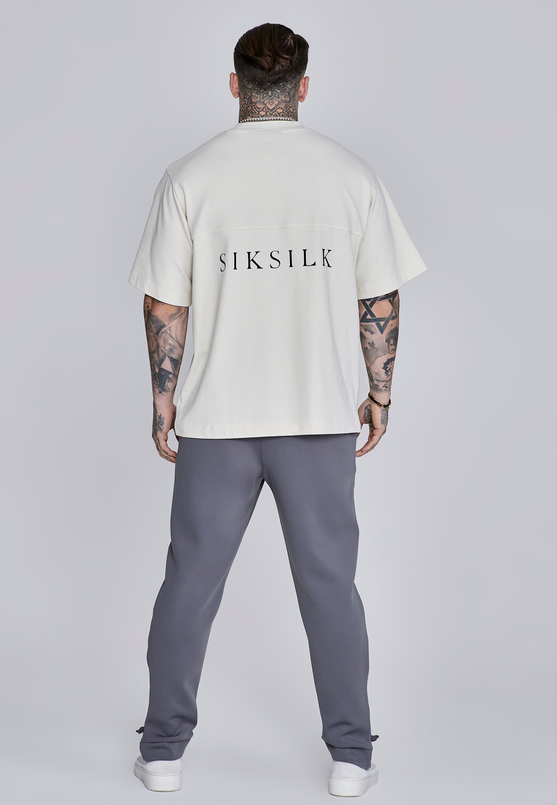 Essentials Poly Joggers in Dark Grey Pantalon SikSilk