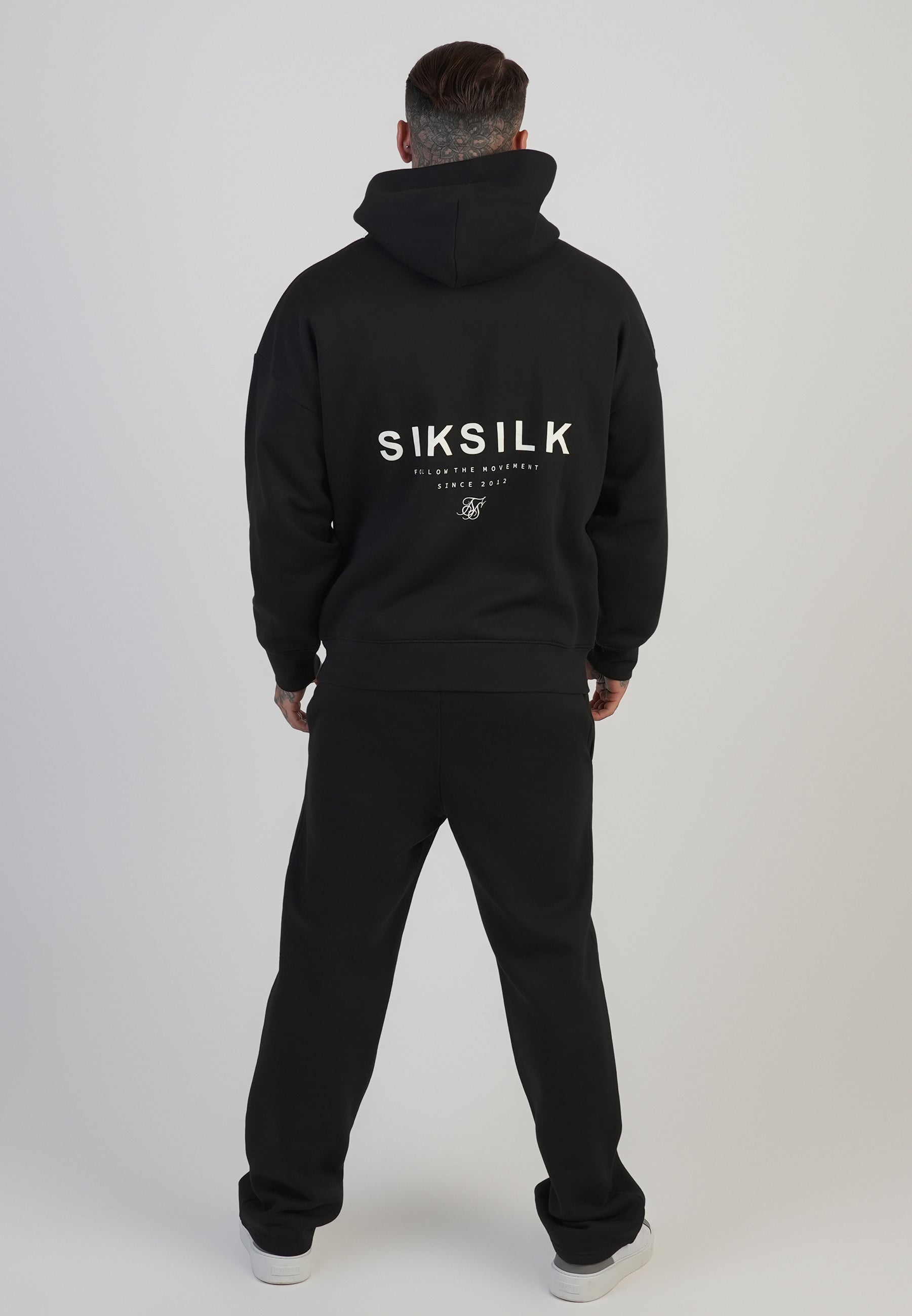 Sweat à capuche Graphic Hoodie in Black Sweat à capuche SikSilk