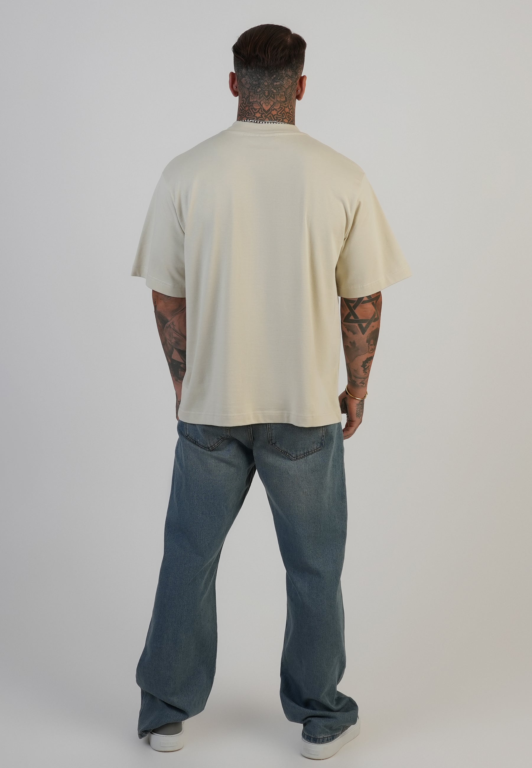 T-shirt Logo en écru T-shirts SikSilk