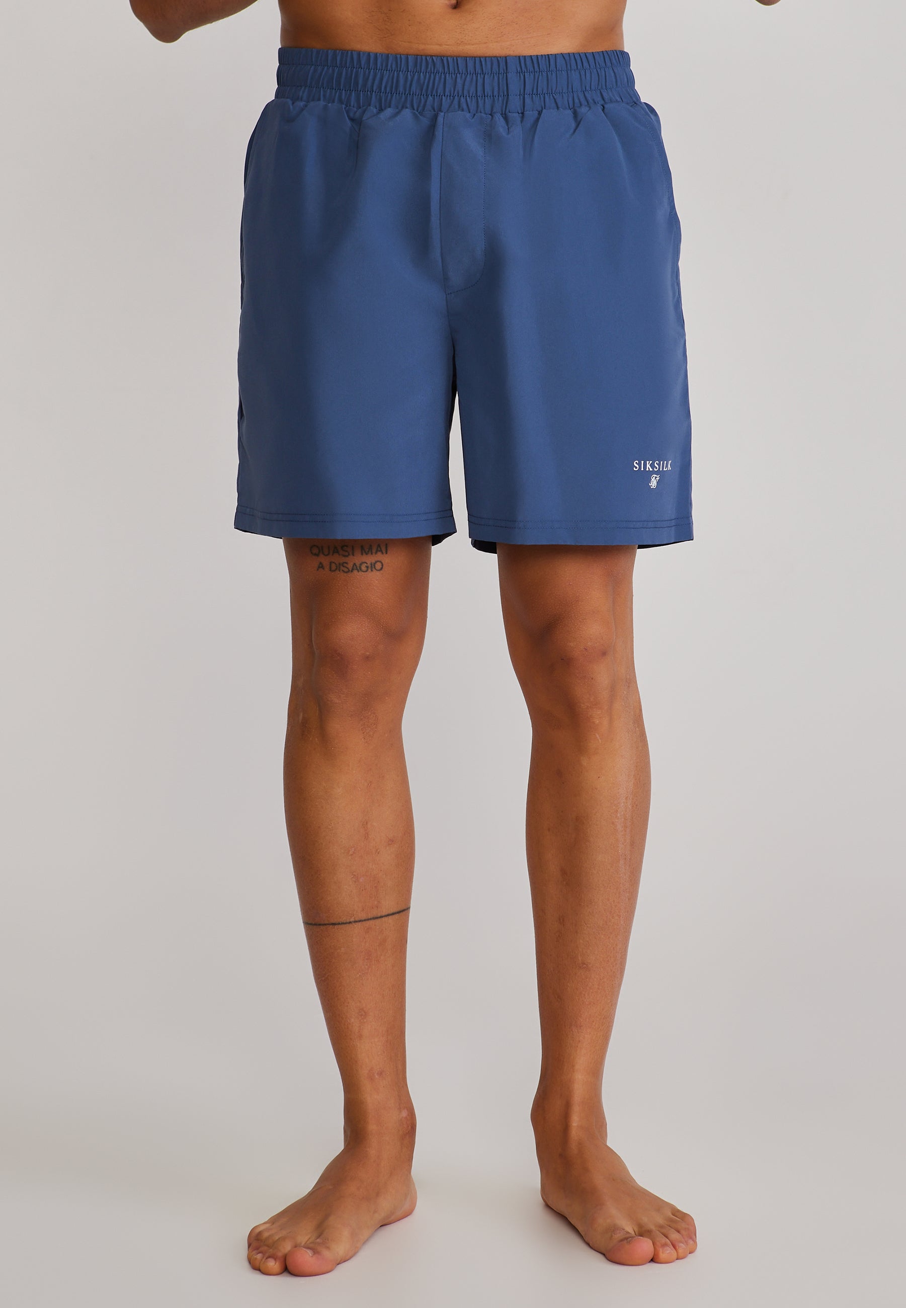 Short de bain bleu Maillots de bain SikSilk