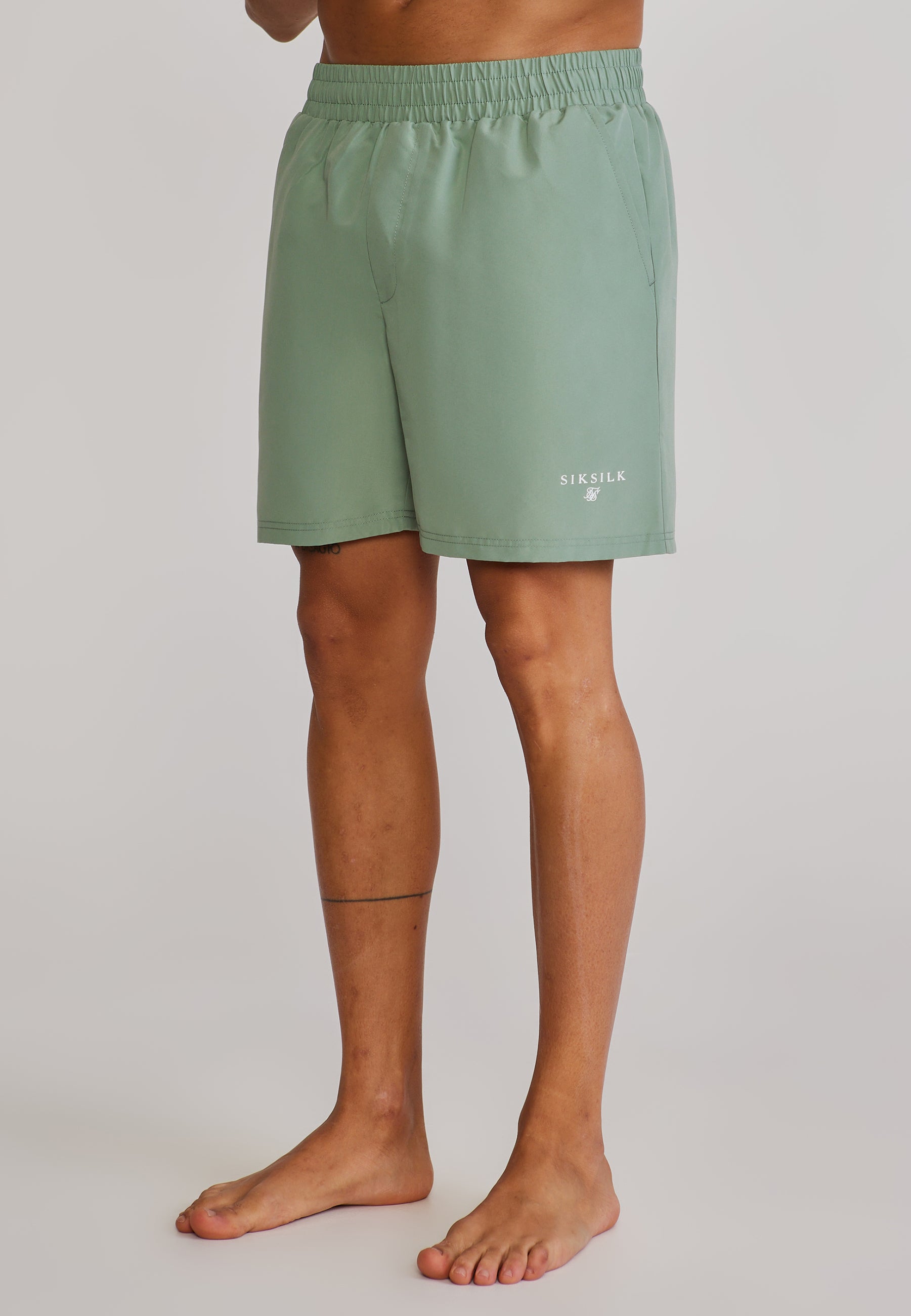 Short de bain vert Maillots de bain SikSilk