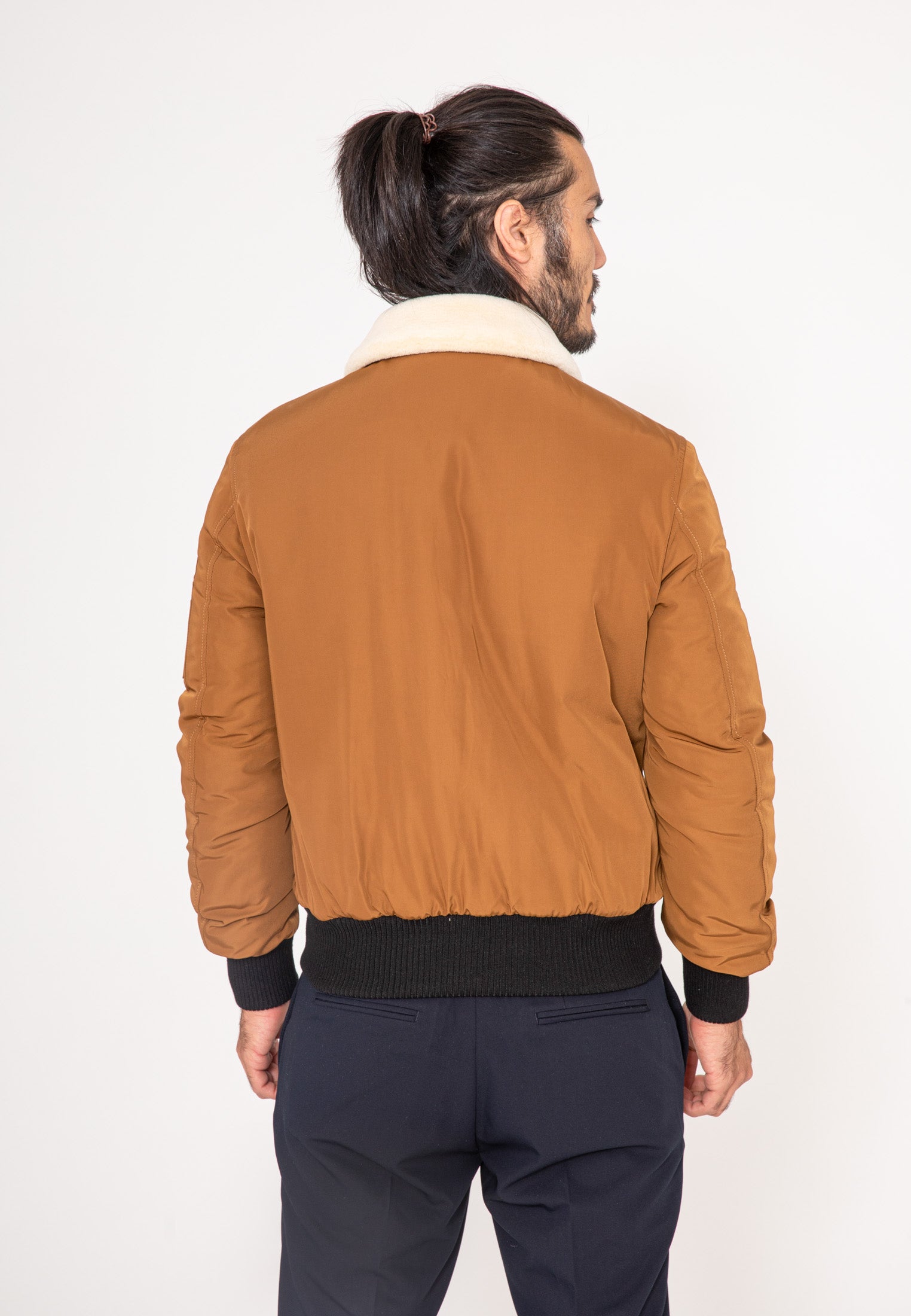 Versmold M Veste bomber en camel Vestes Bombers Original