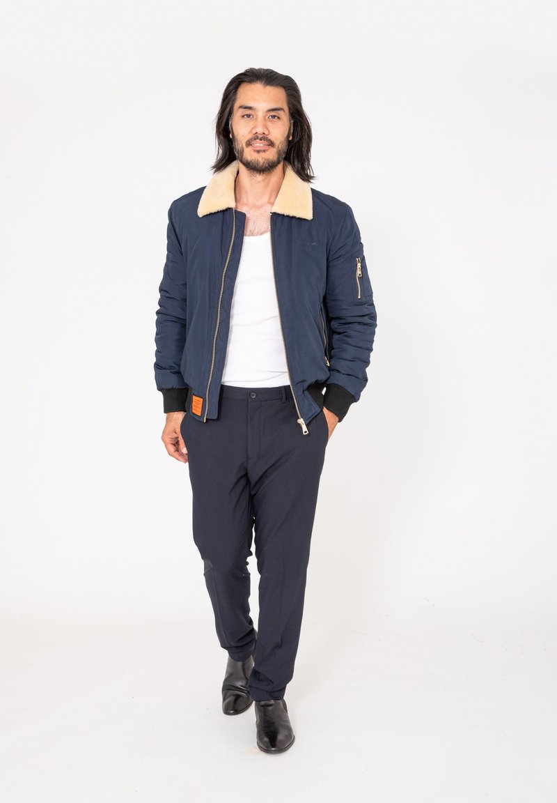 Veste Versmold M Bomber in Navy Vestes Bombers Original