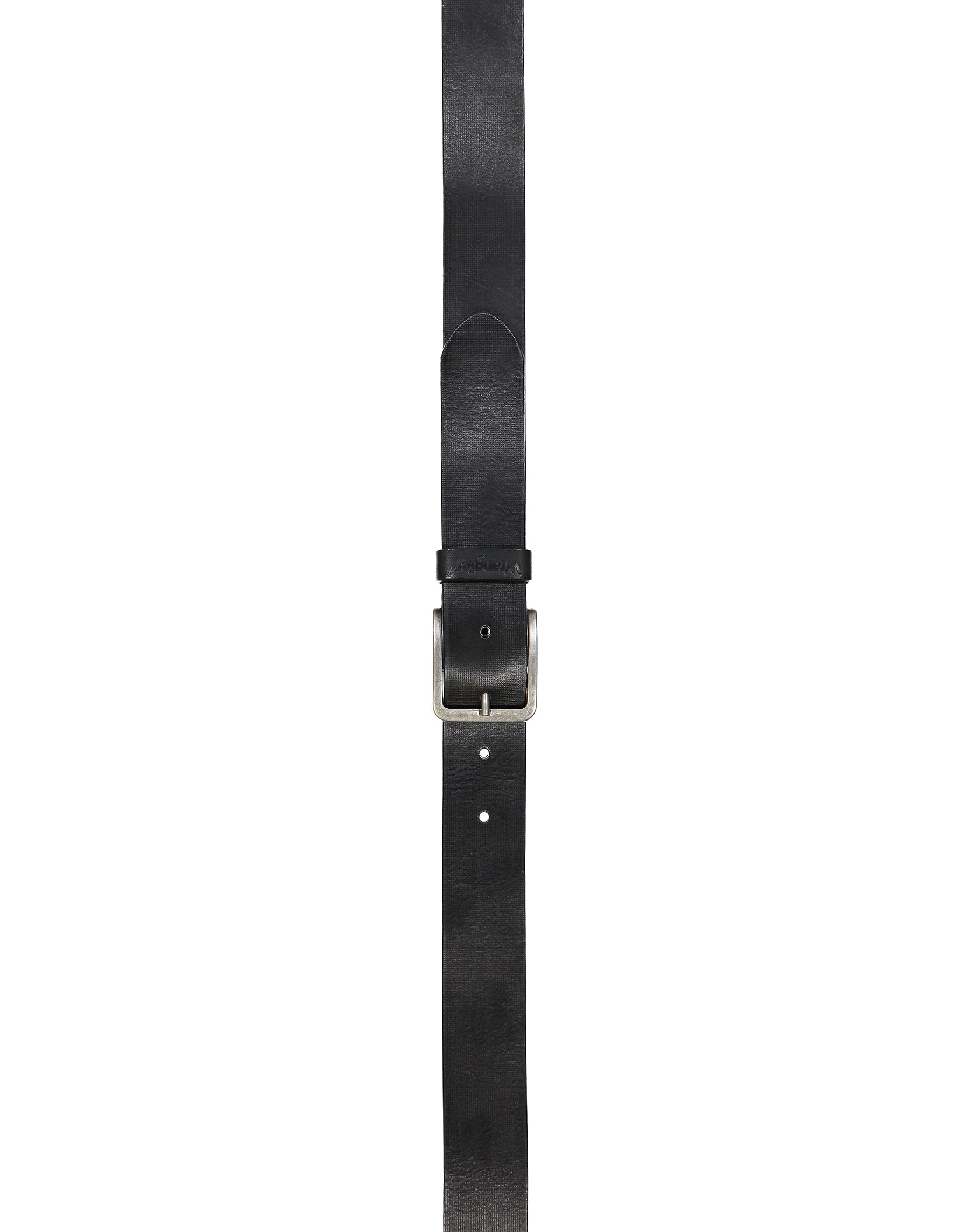 Structured Belt in Black Ceinture Wrangler