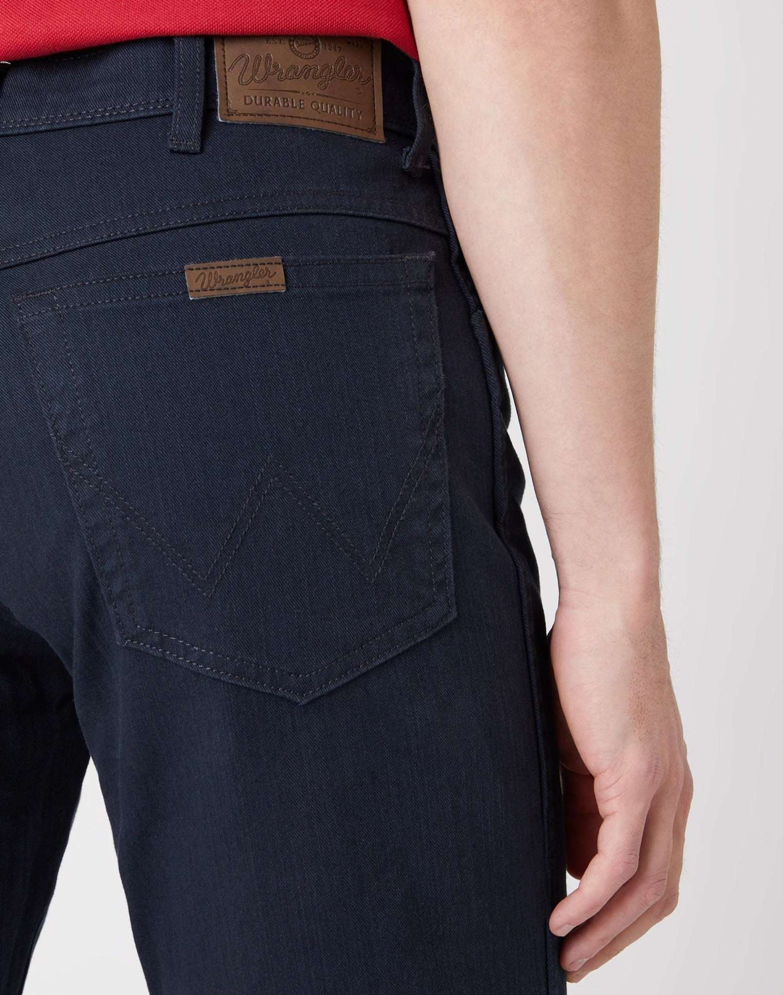 Regular Fit Low Stretch in Navy Pantalon Wrangler