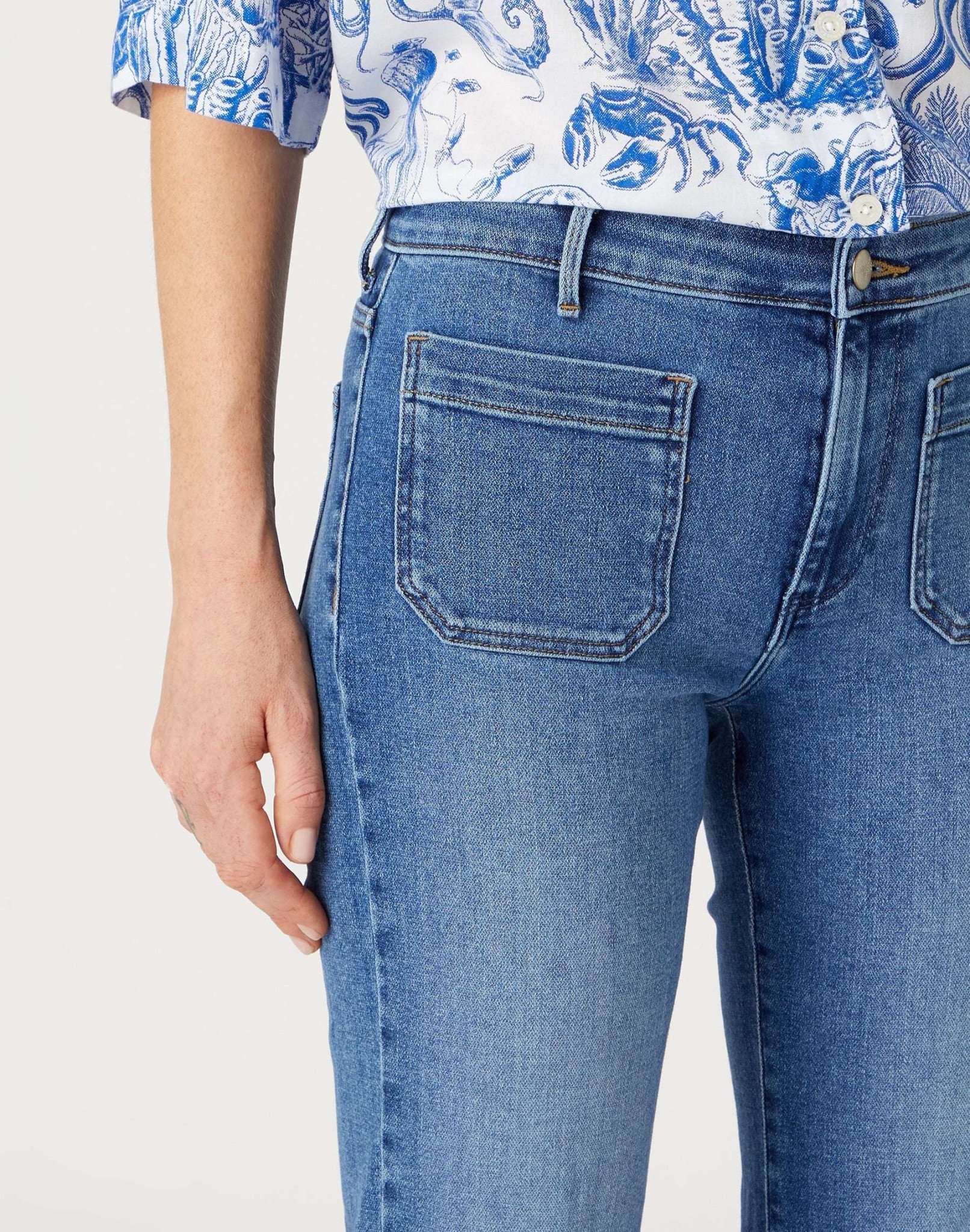 Flare en jeans Raven Wrangler