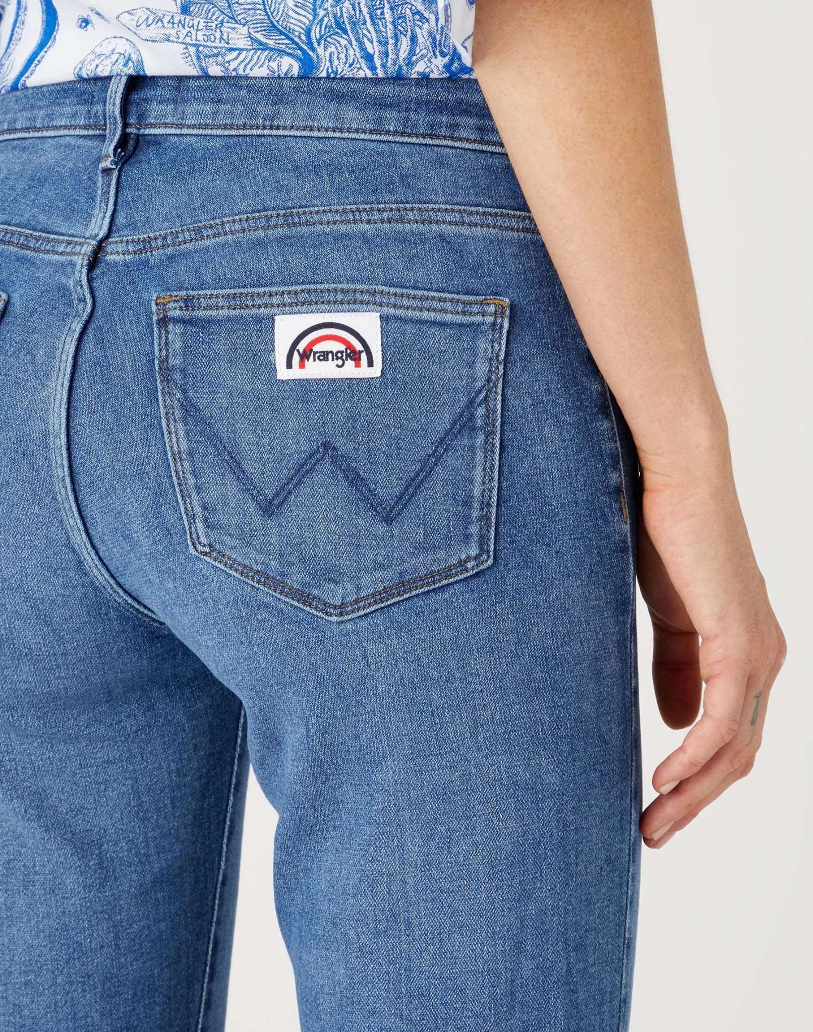 Flare en jeans Raven Wrangler