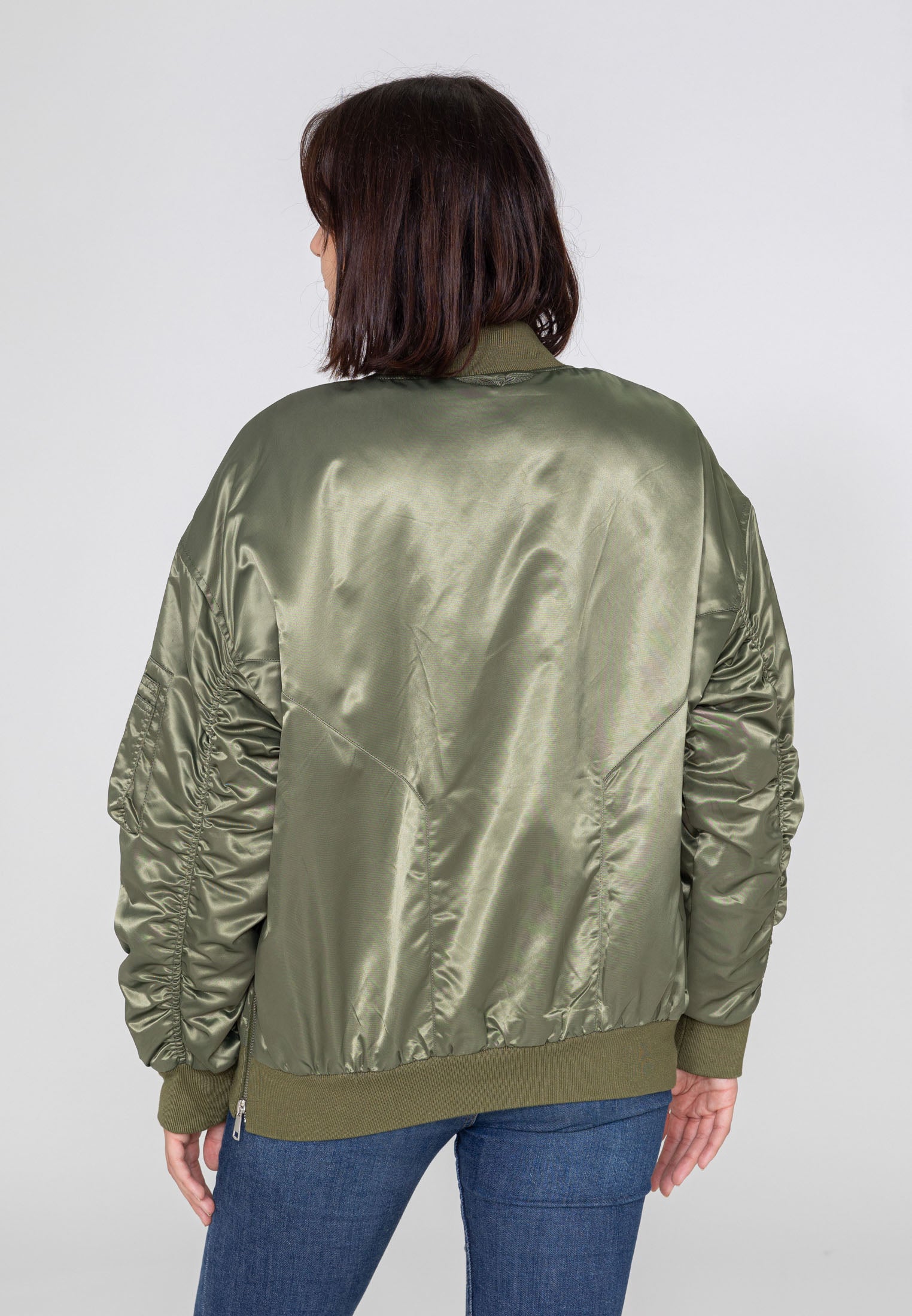 Bombardier Wavy U à Kaki Vestes Bombers Original