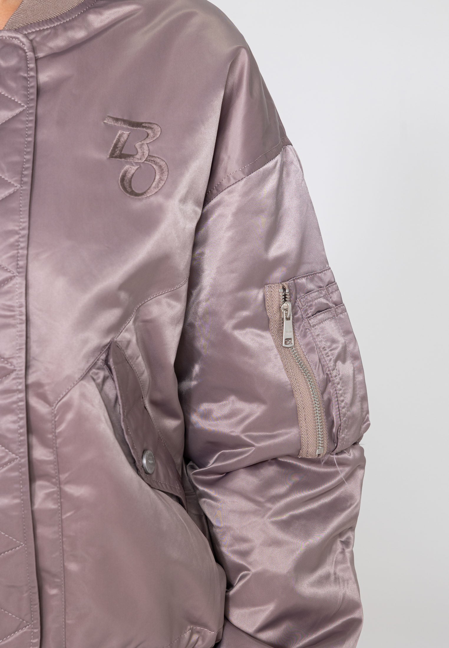 Bombardier Wavy U en rose Vestes Bombers Original