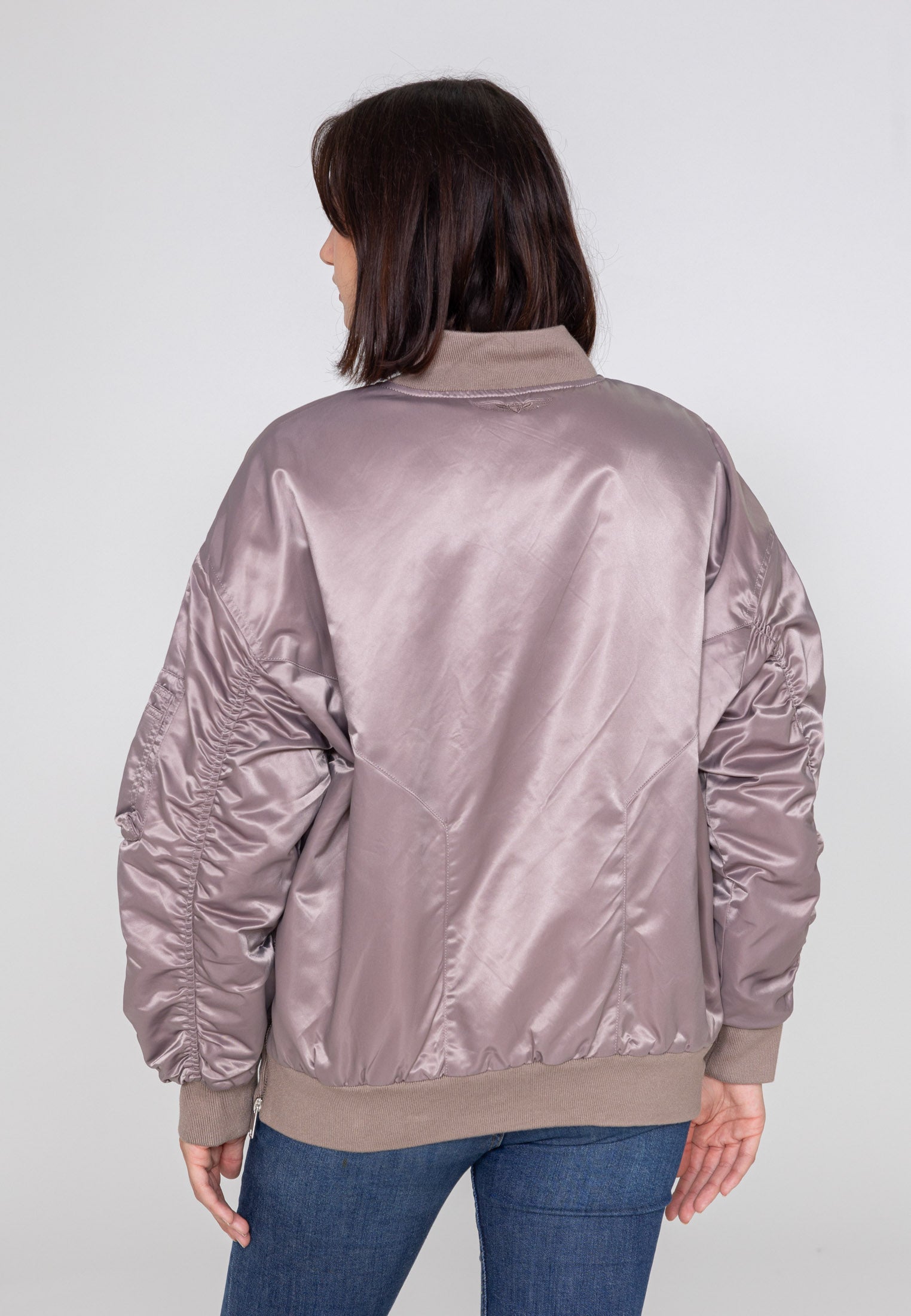 Bombardier Wavy U en rose Vestes Bombers Original