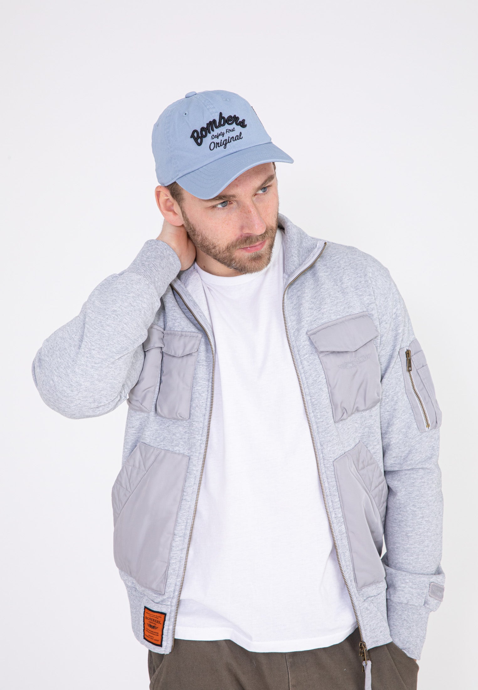 Casquette Weslake U dans Blue Caps Bombers Original