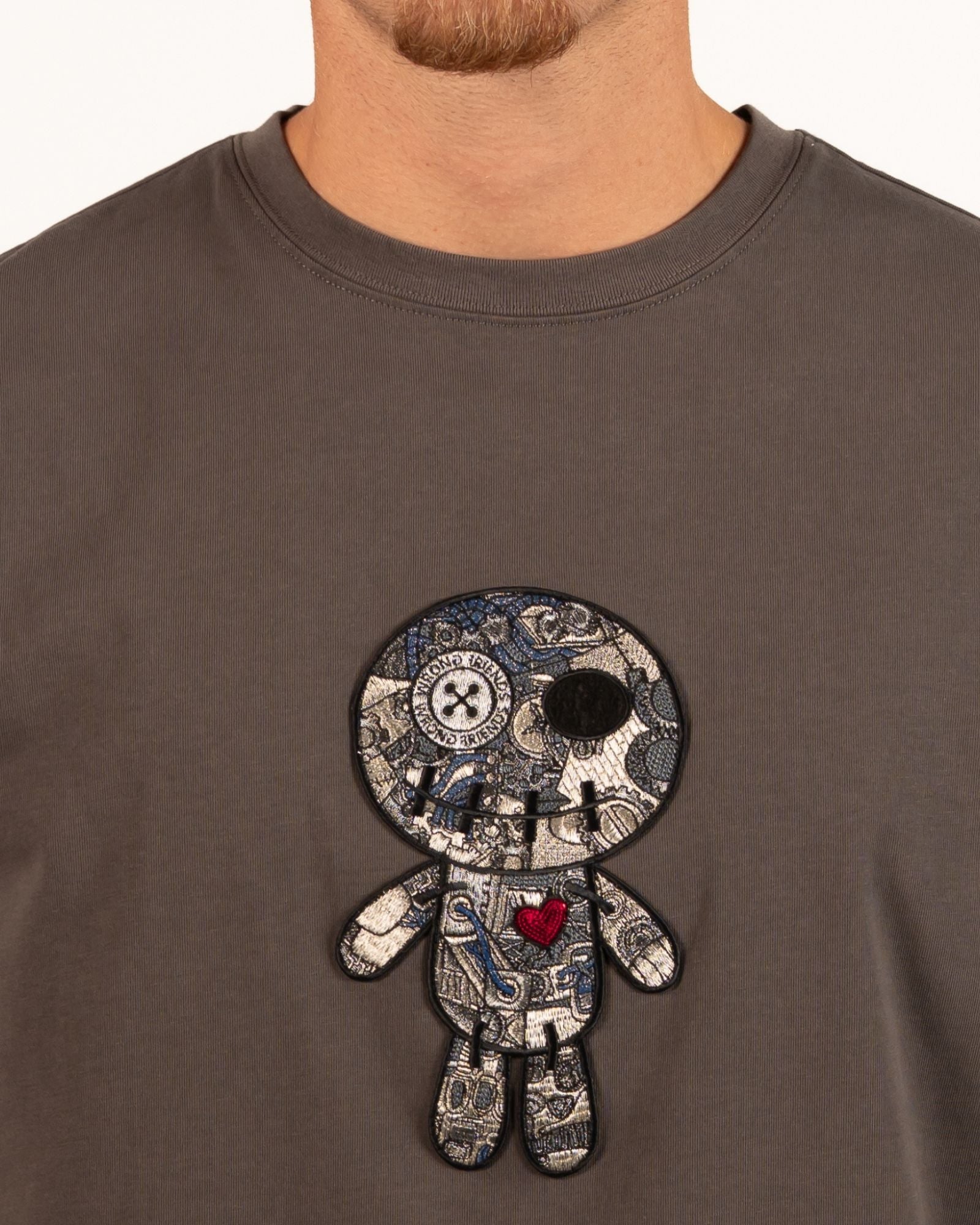 T-shirt Ennis gris T-shirts Wrong Friends