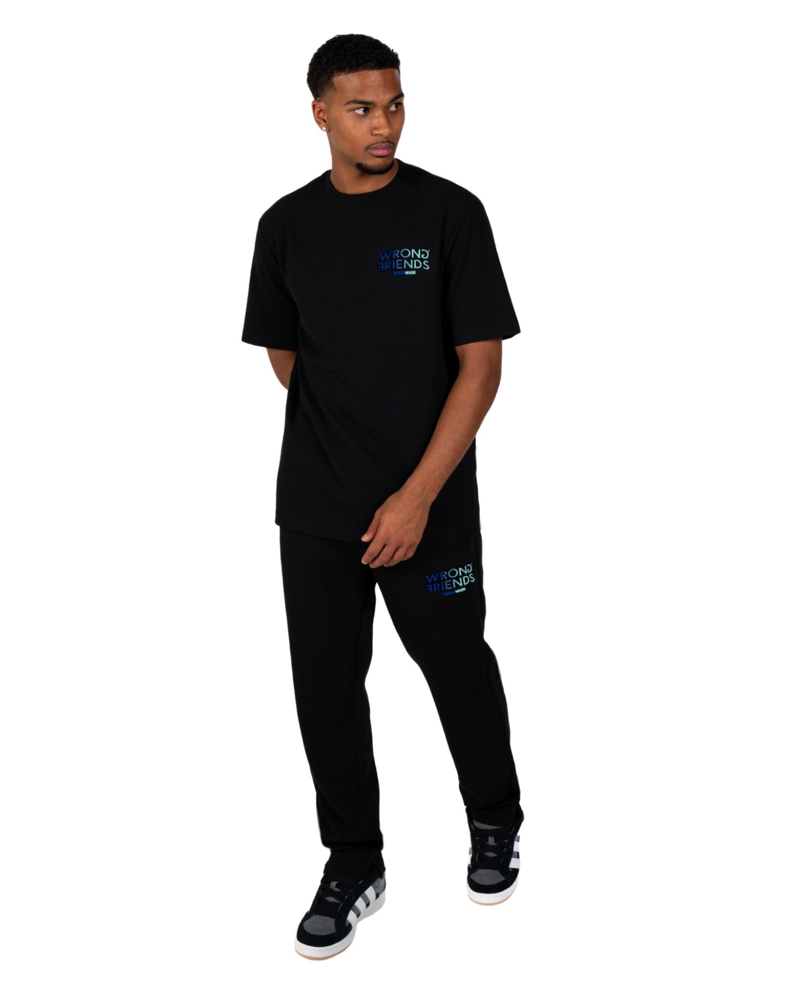 T-shirt Simi Valley noir/bleu T-shirts Wrong Friends