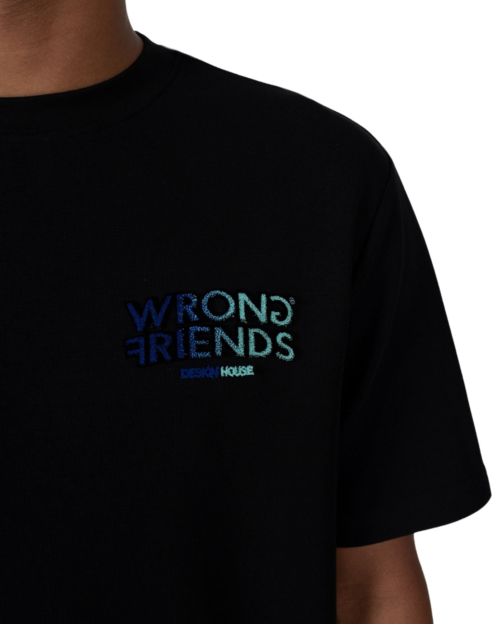 T-shirt Simi Valley noir/bleu T-shirts Wrong Friends