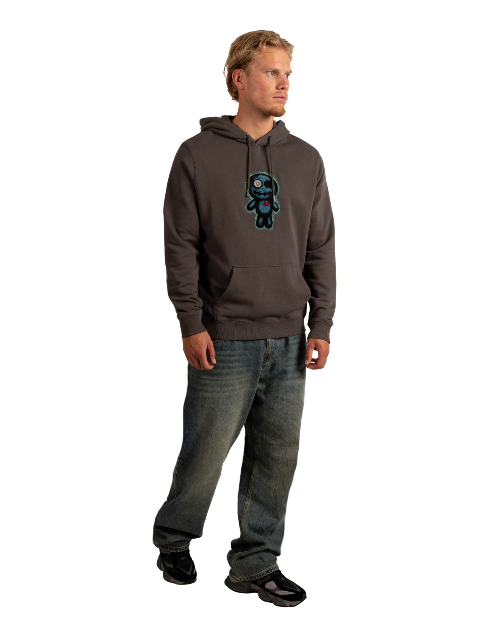 Sweat à capuche Williams gris Sweat à capuche Wrong Friends