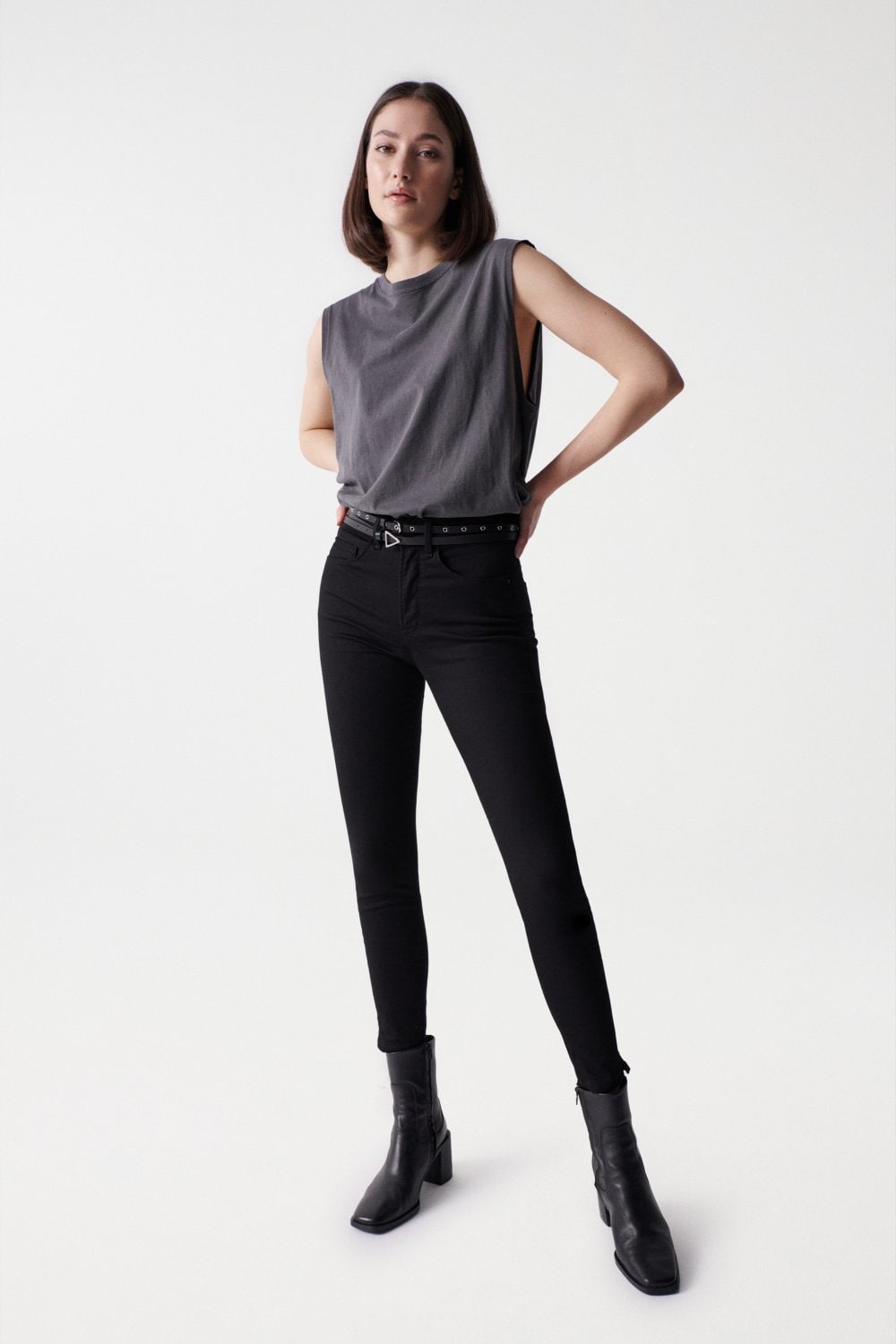 Secret Glamour Push-In en jean noir Salsa Jeans