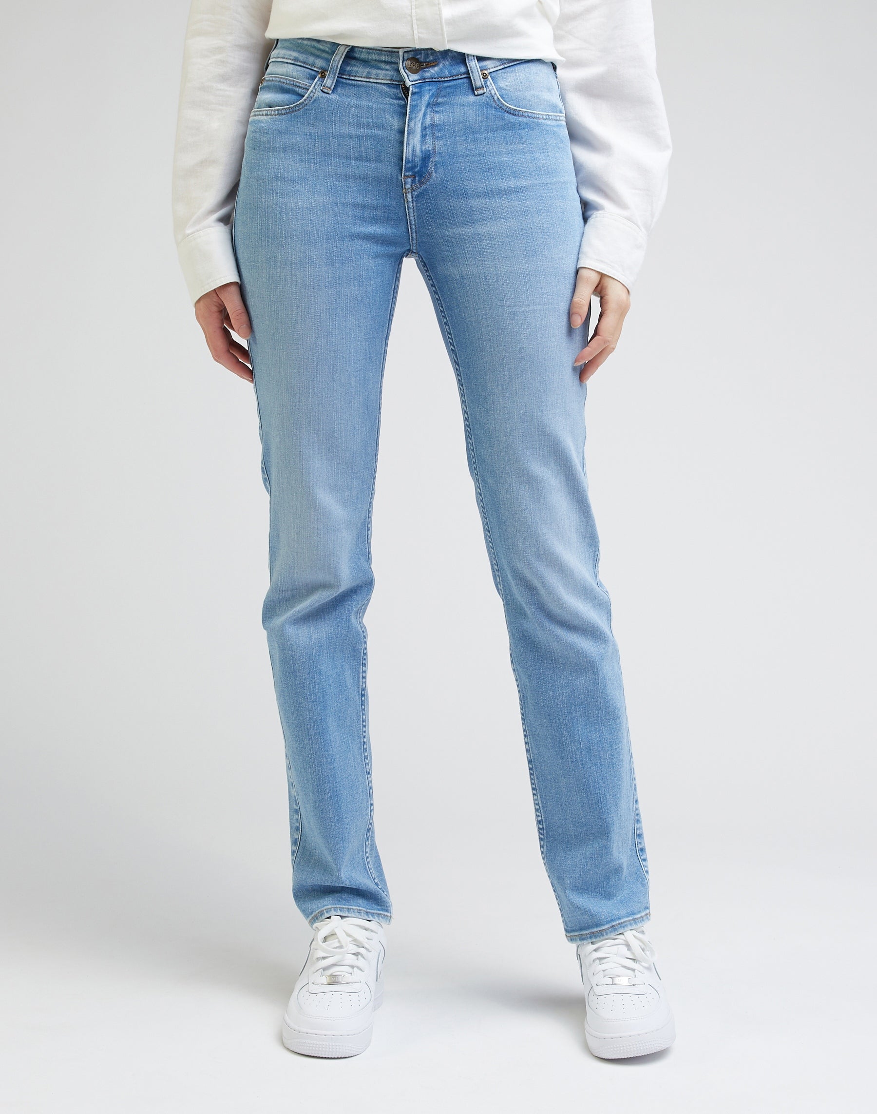 Marion Straight en jeans Rushing In Light Lee