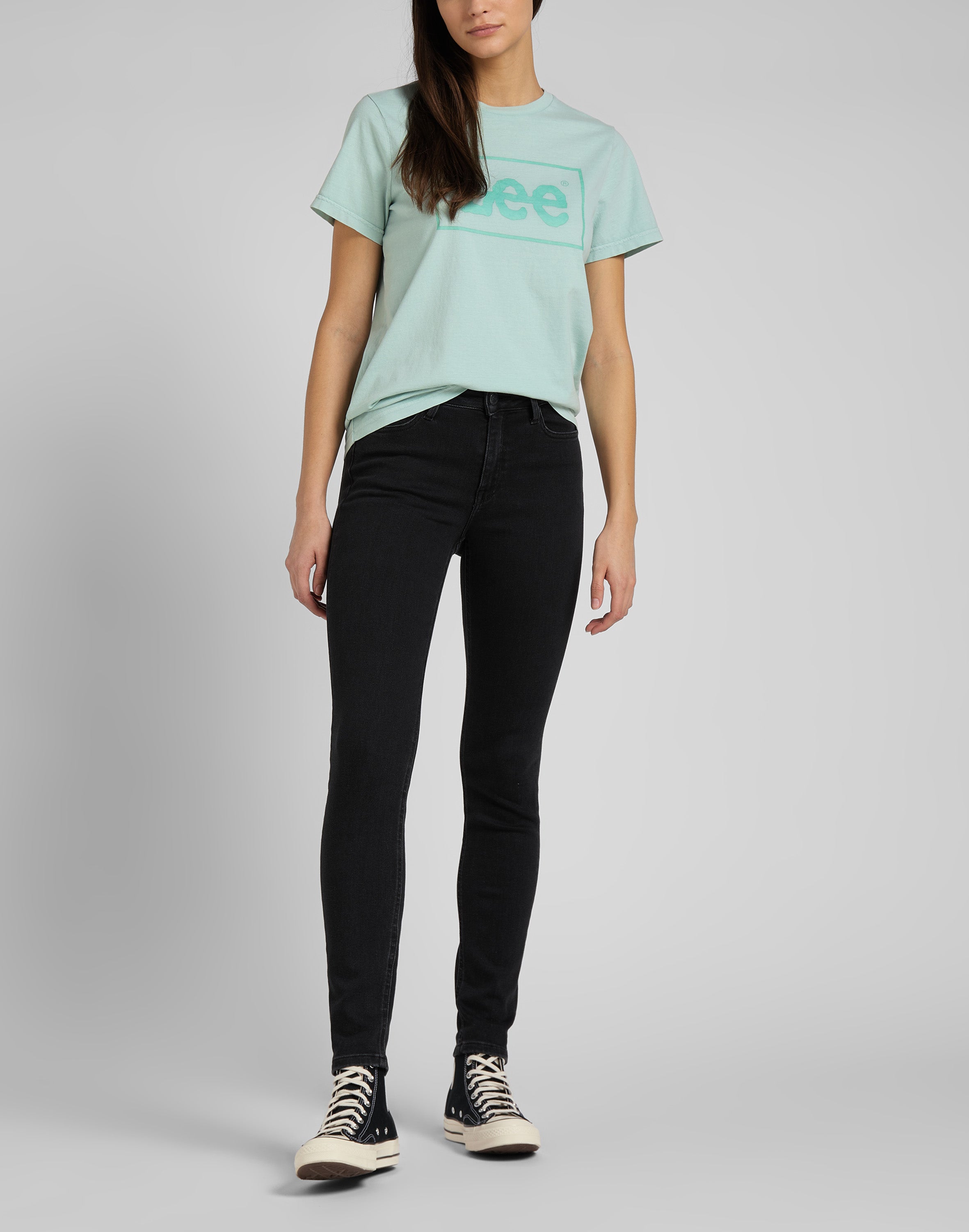 Foreverfit en jean noir Avery Lee