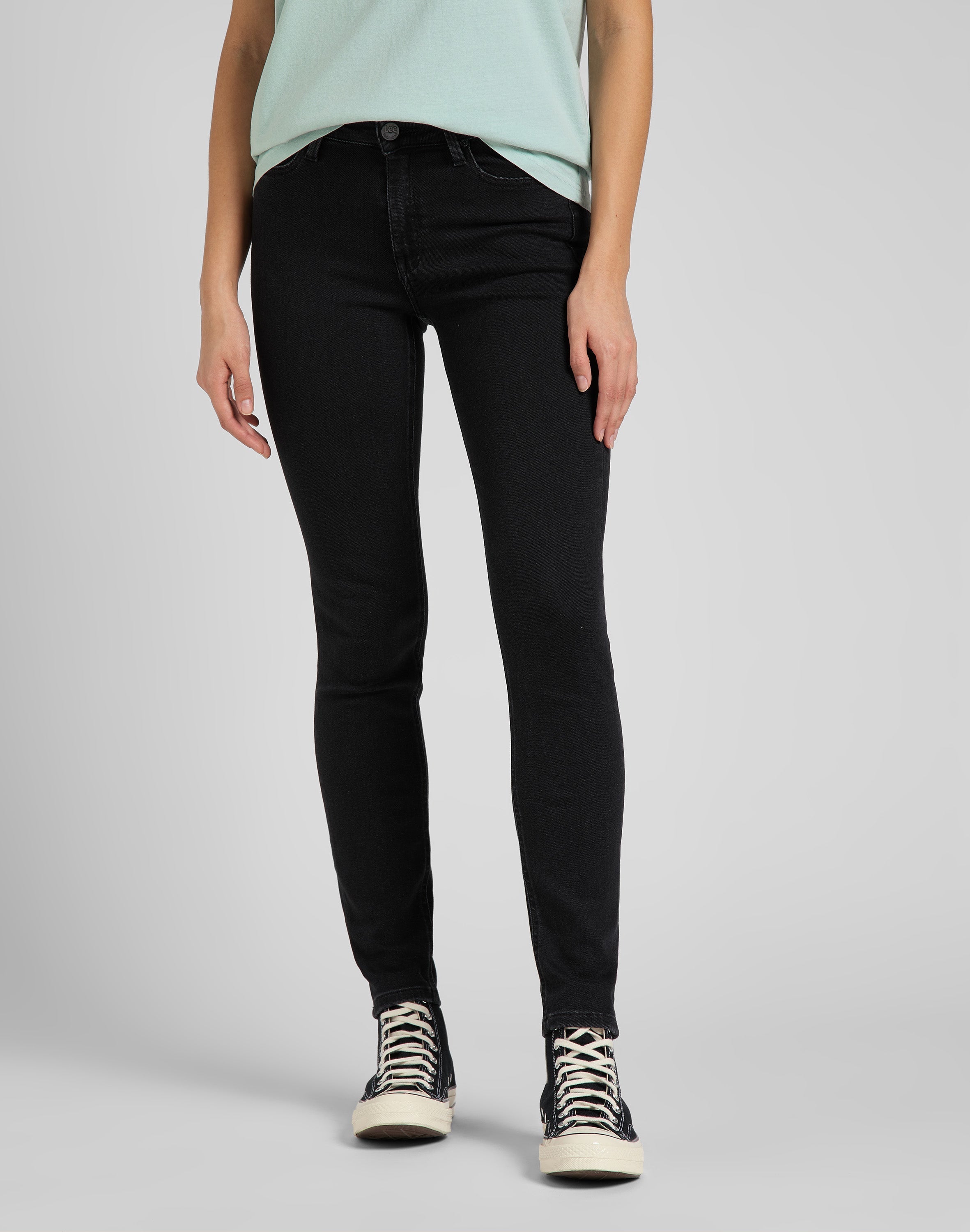 Foreverfit en jean noir Avery Lee