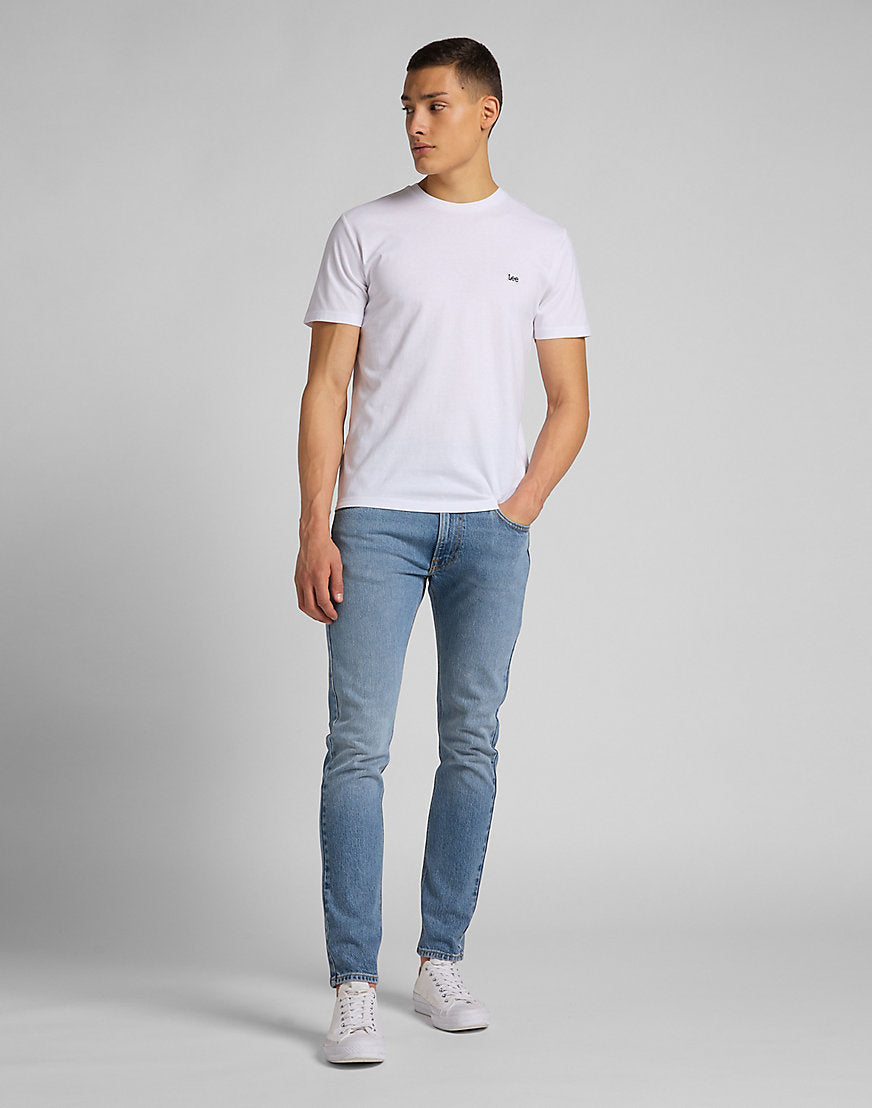 Tee shirt à manches courtes Patch Logo en blanc T-shirts Lee