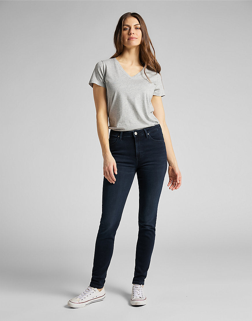 Jeans Scarlett High in Worn Ebony Lee