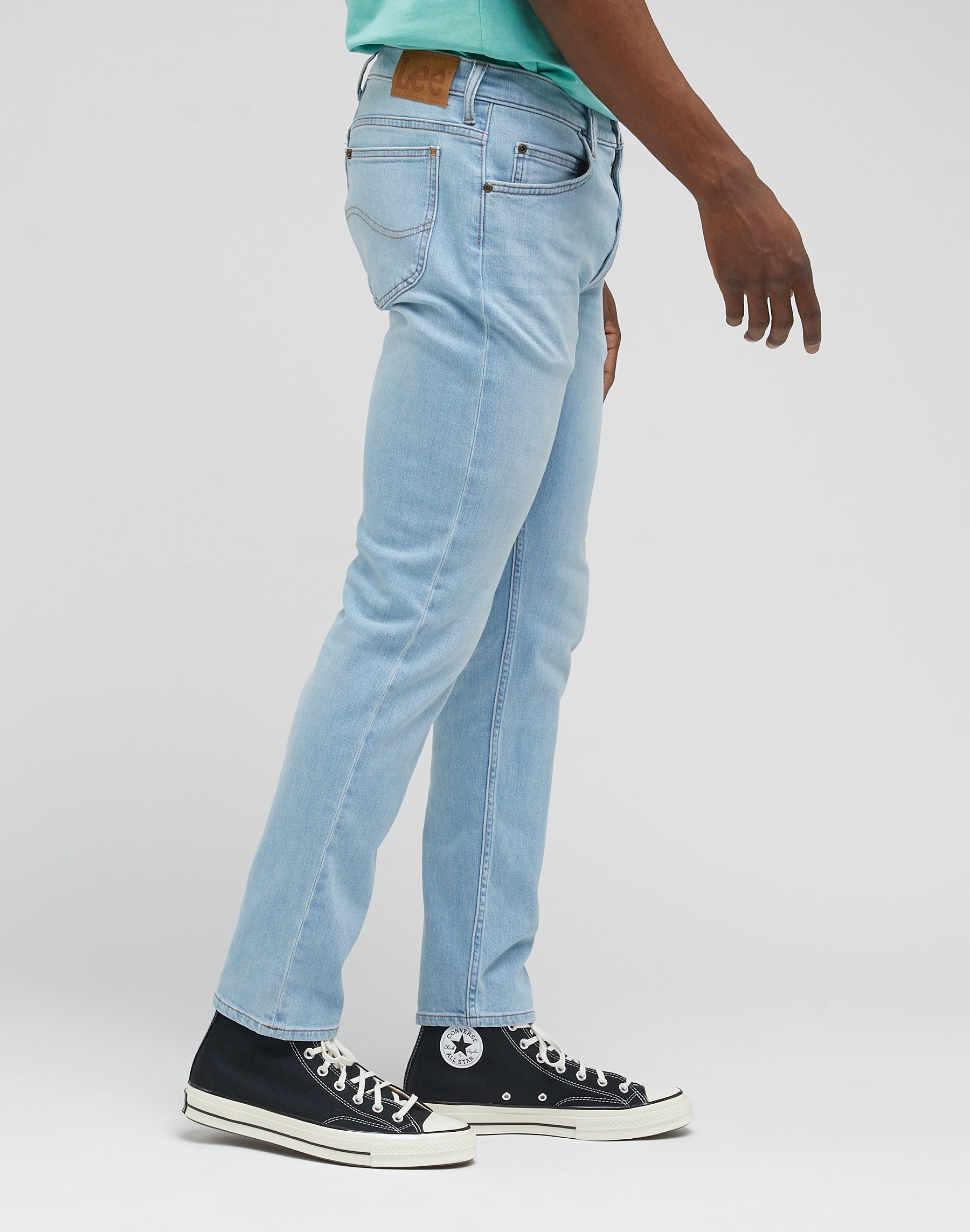 Rider en jeans Polar Light Lee