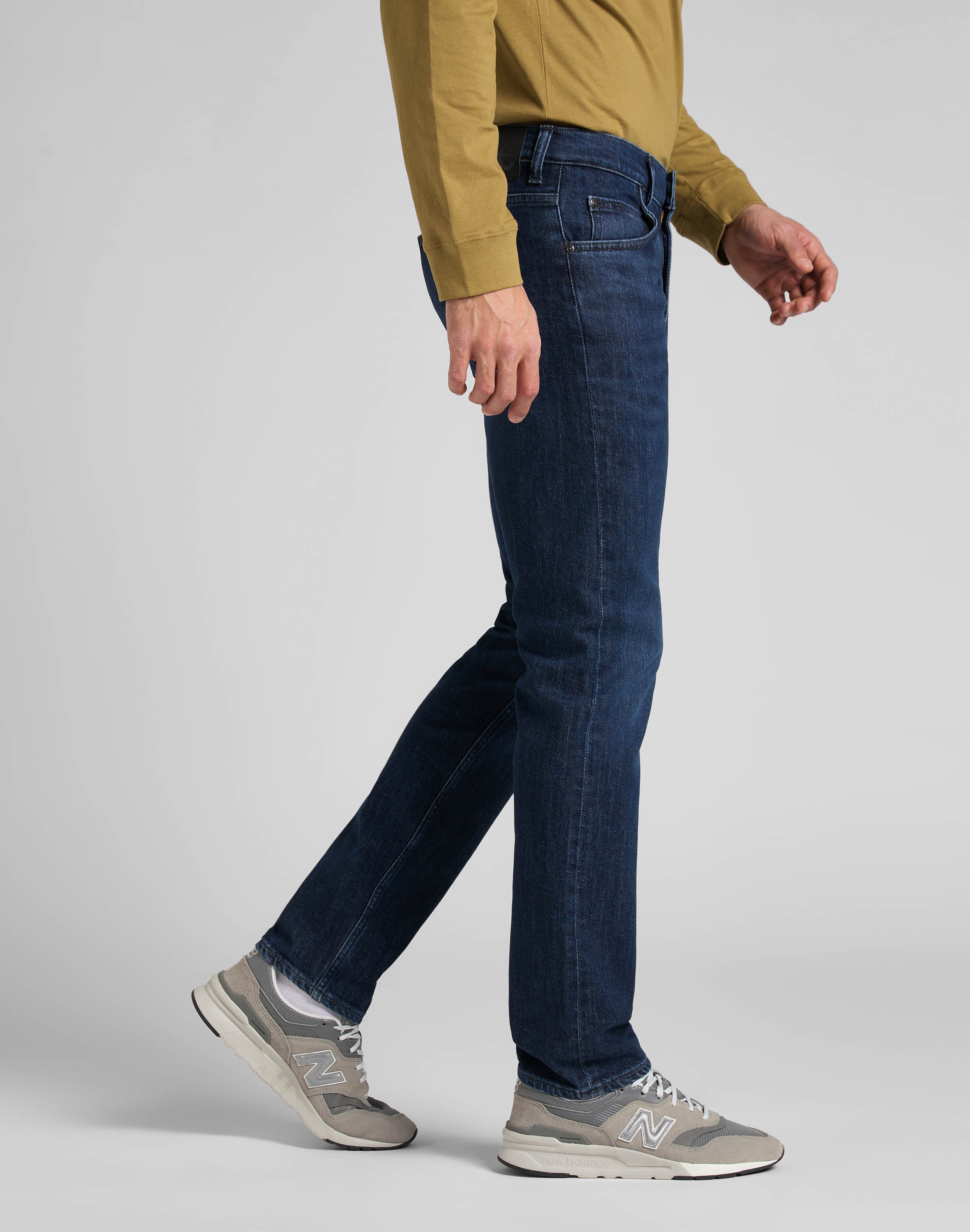 Rider en jeans Deep Water Lee