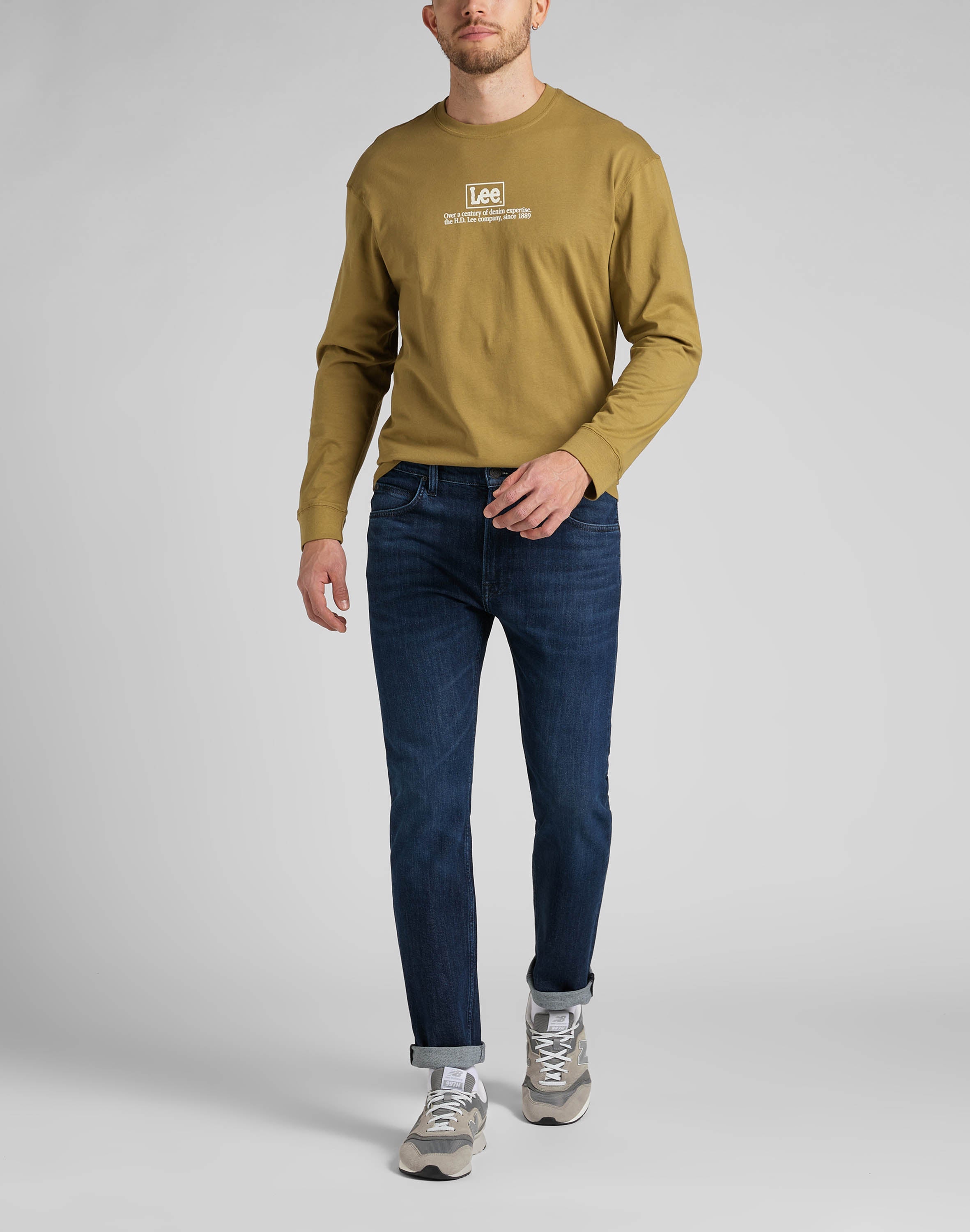 Rider en jeans Deep Water Lee