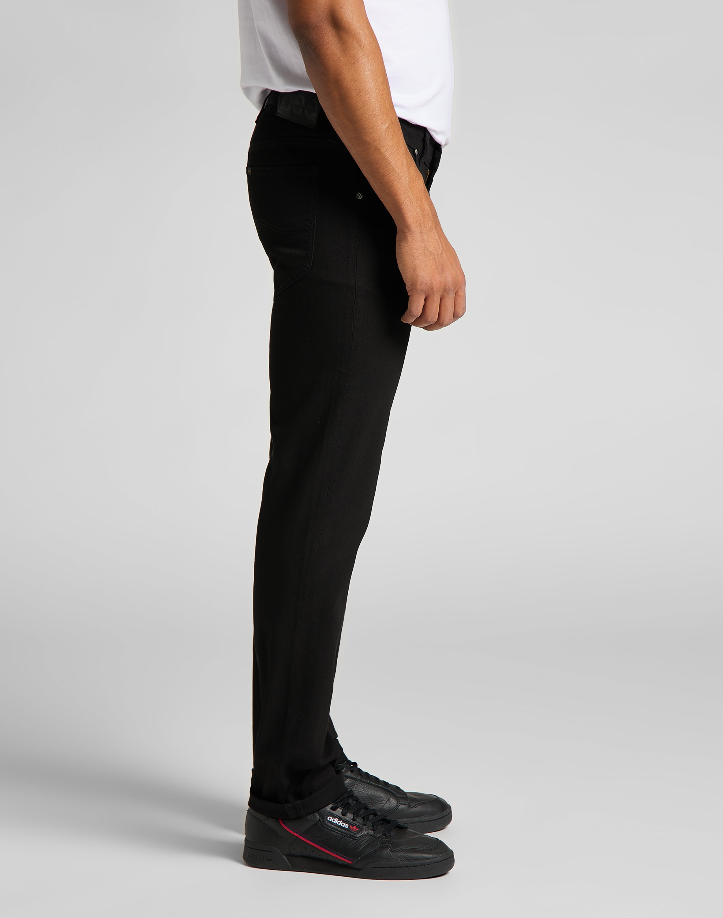 Daren Zip Fly en jeans Clean Black Lee