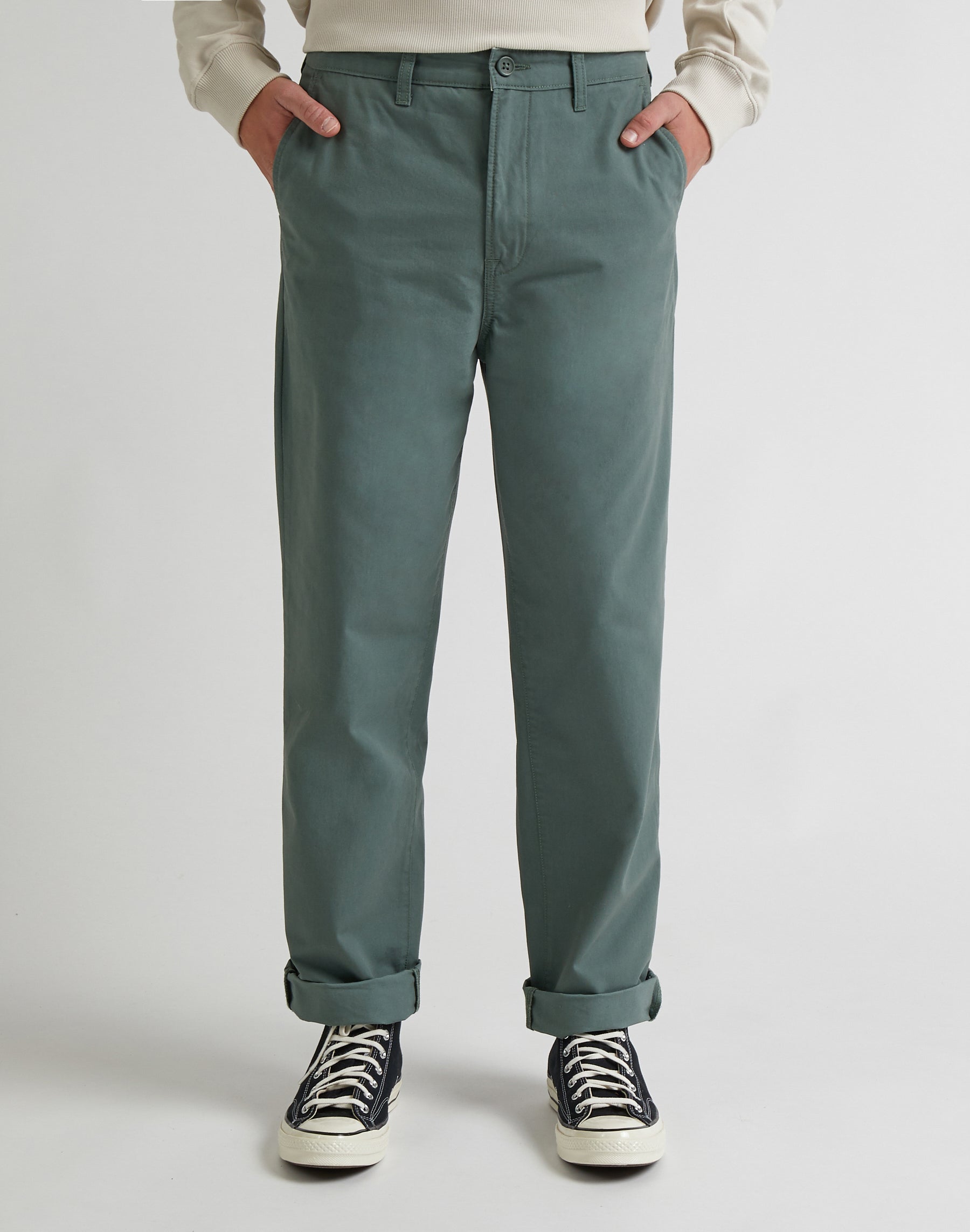 Relaxed Chino en pantalon Fort Green Lee