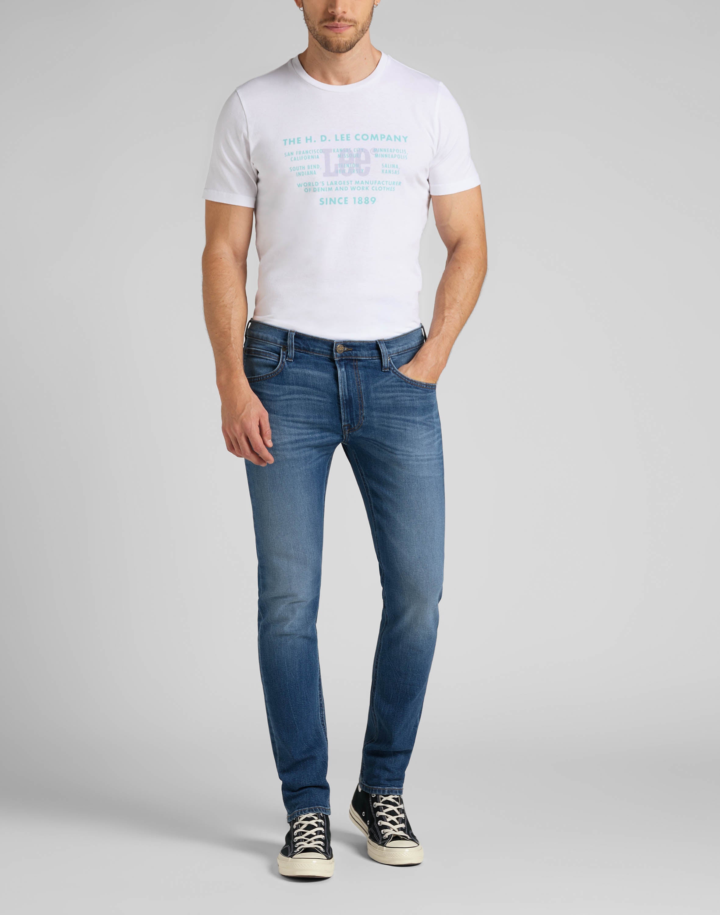 Luke en jeans frais Lee
