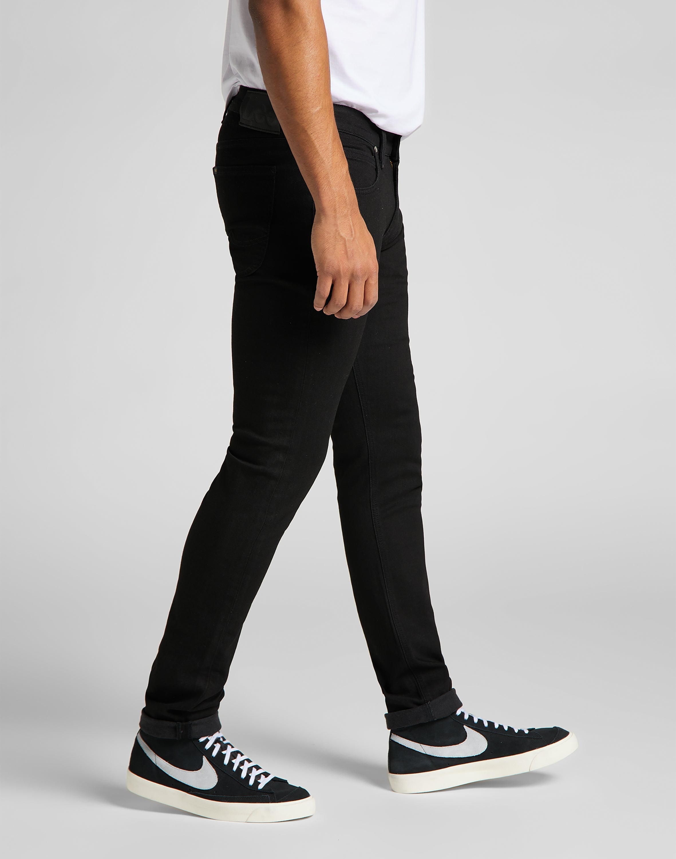 Jeans Luke Low Stretch en Clean Black Lee