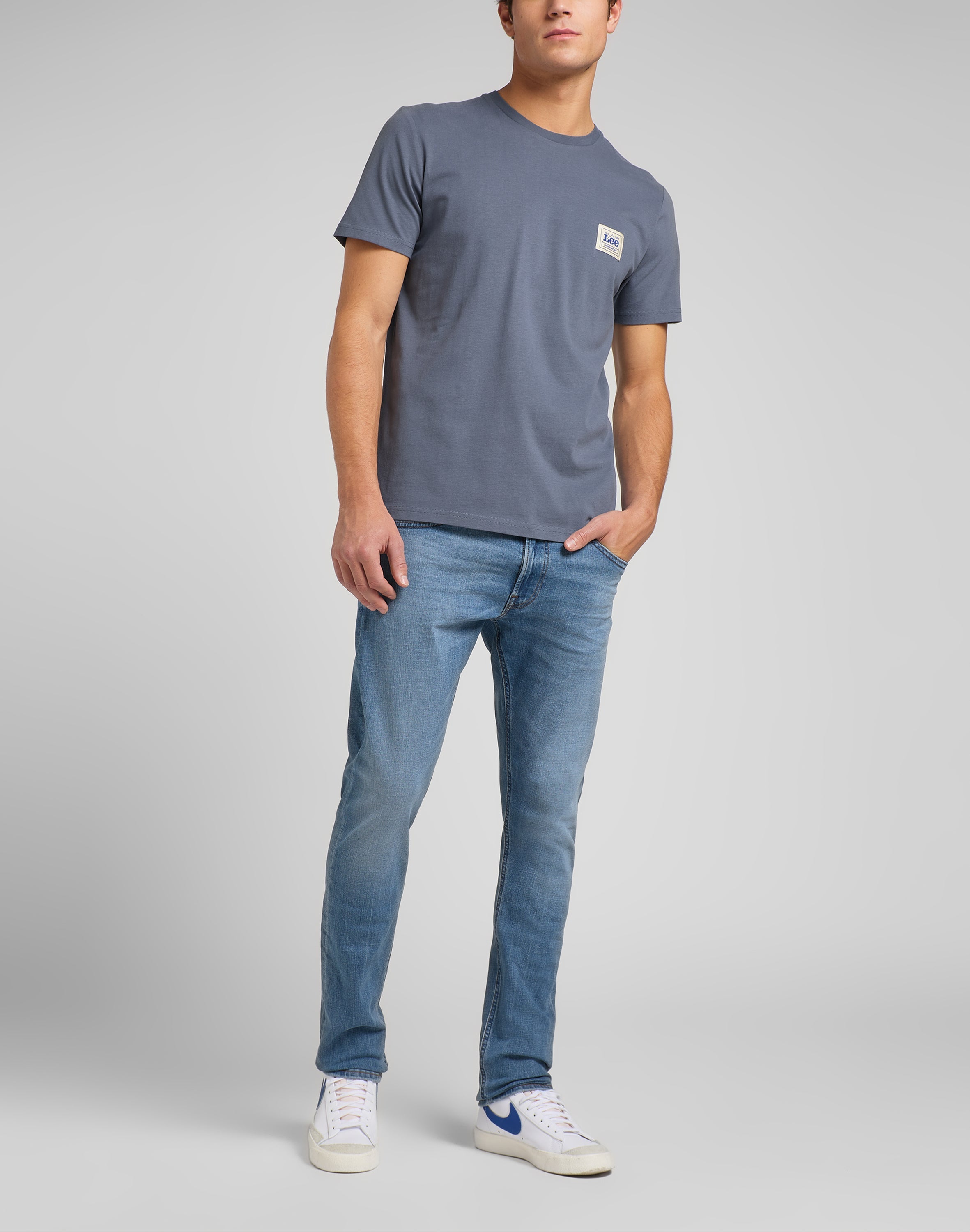 Luke Medium Stretch in Worn In Cody Jeans Lee