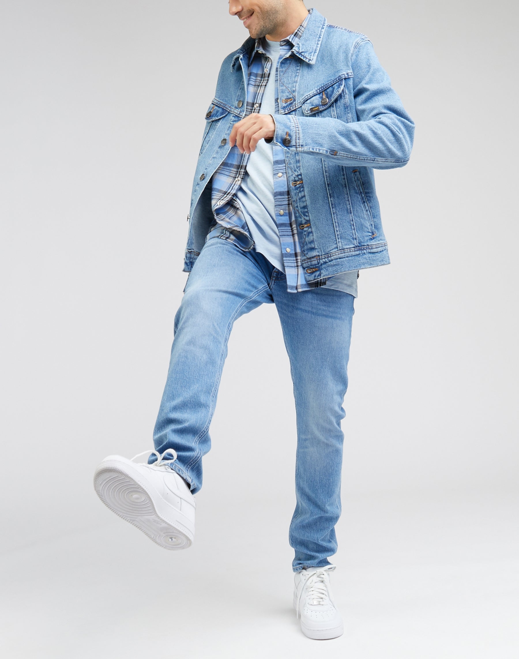 Luke Low Stretch en jeans Working Man Worn Lee