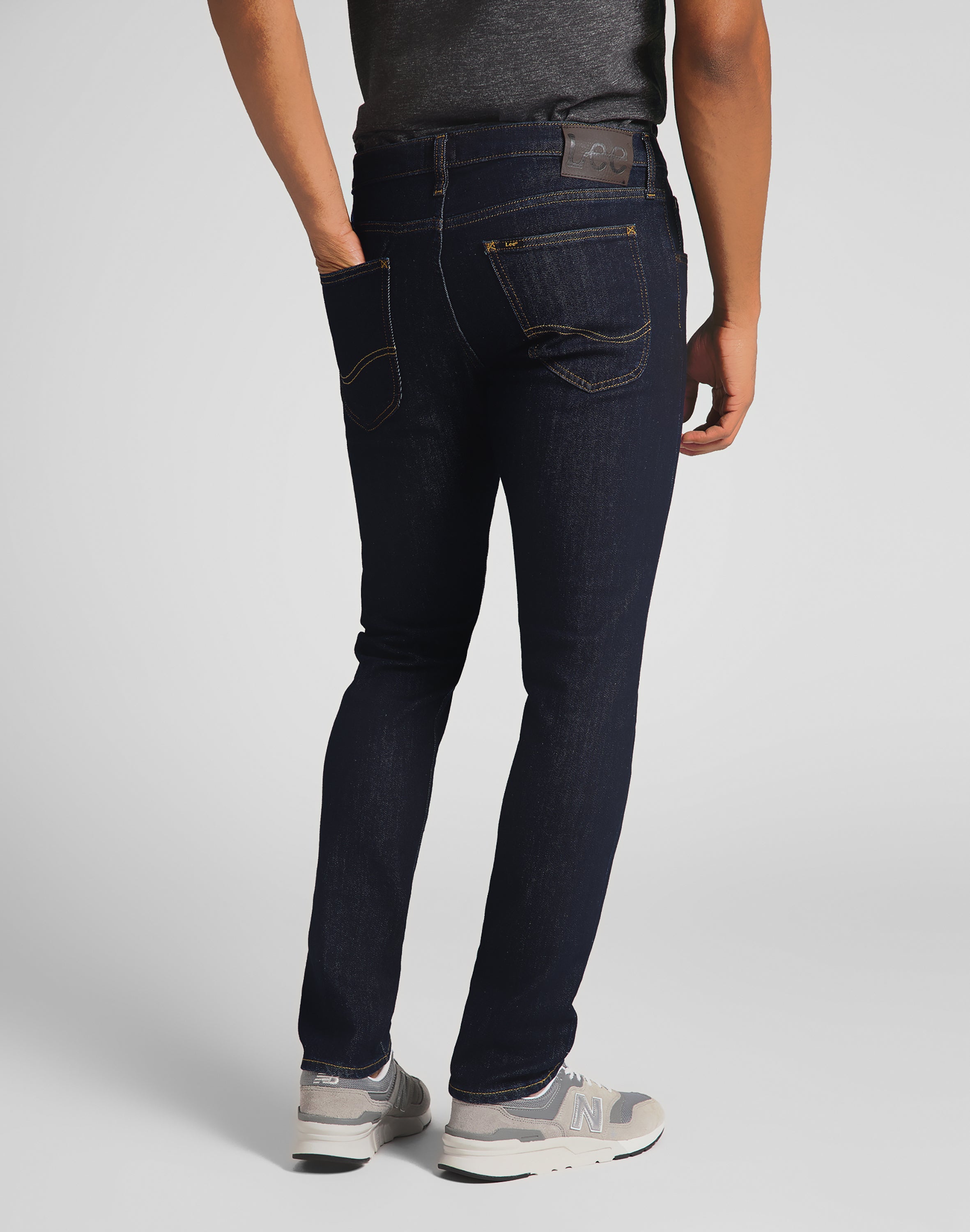 Luke Low Stretch en jeans rincés Lee