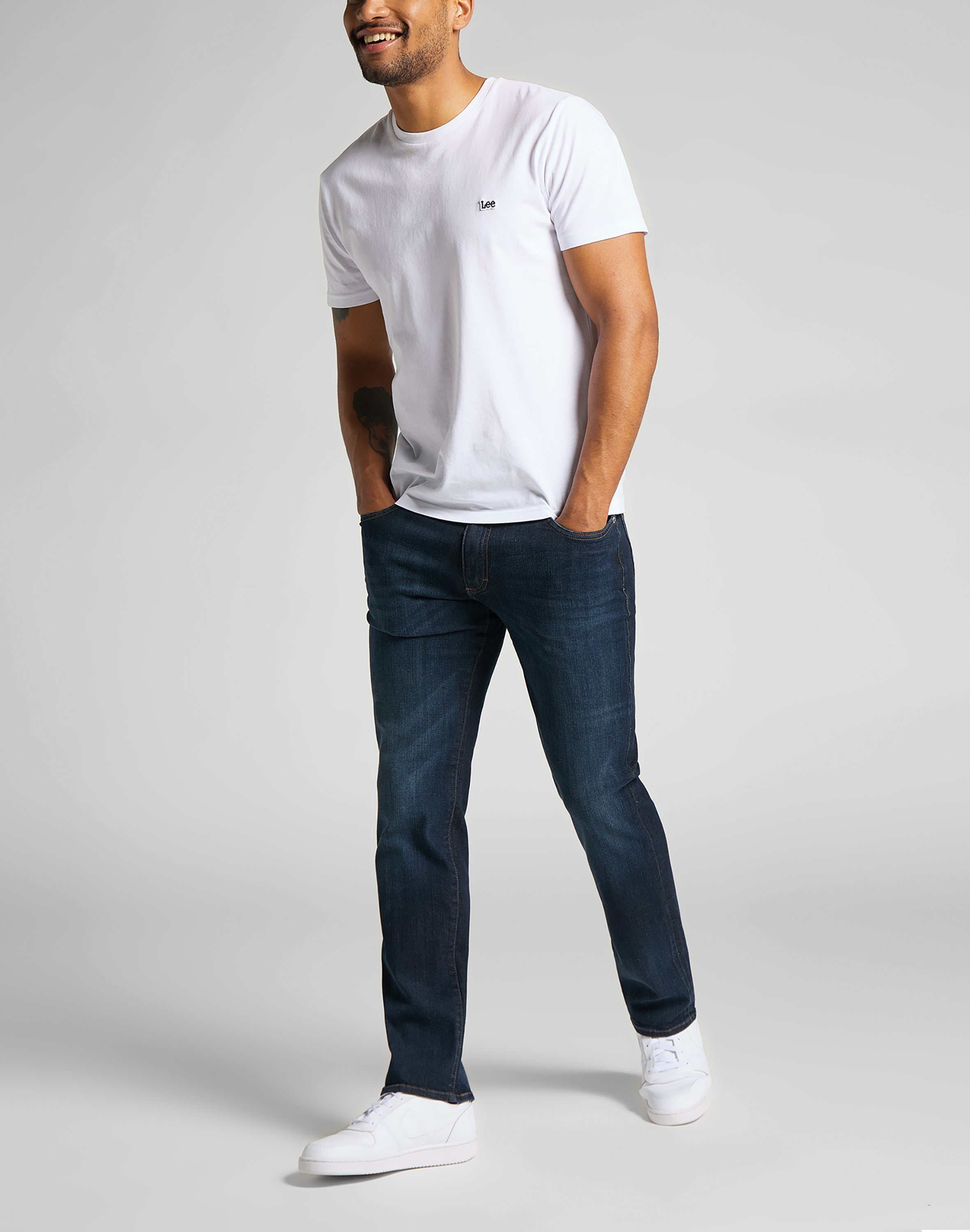 XM coupe droite en jeans Trip Lee