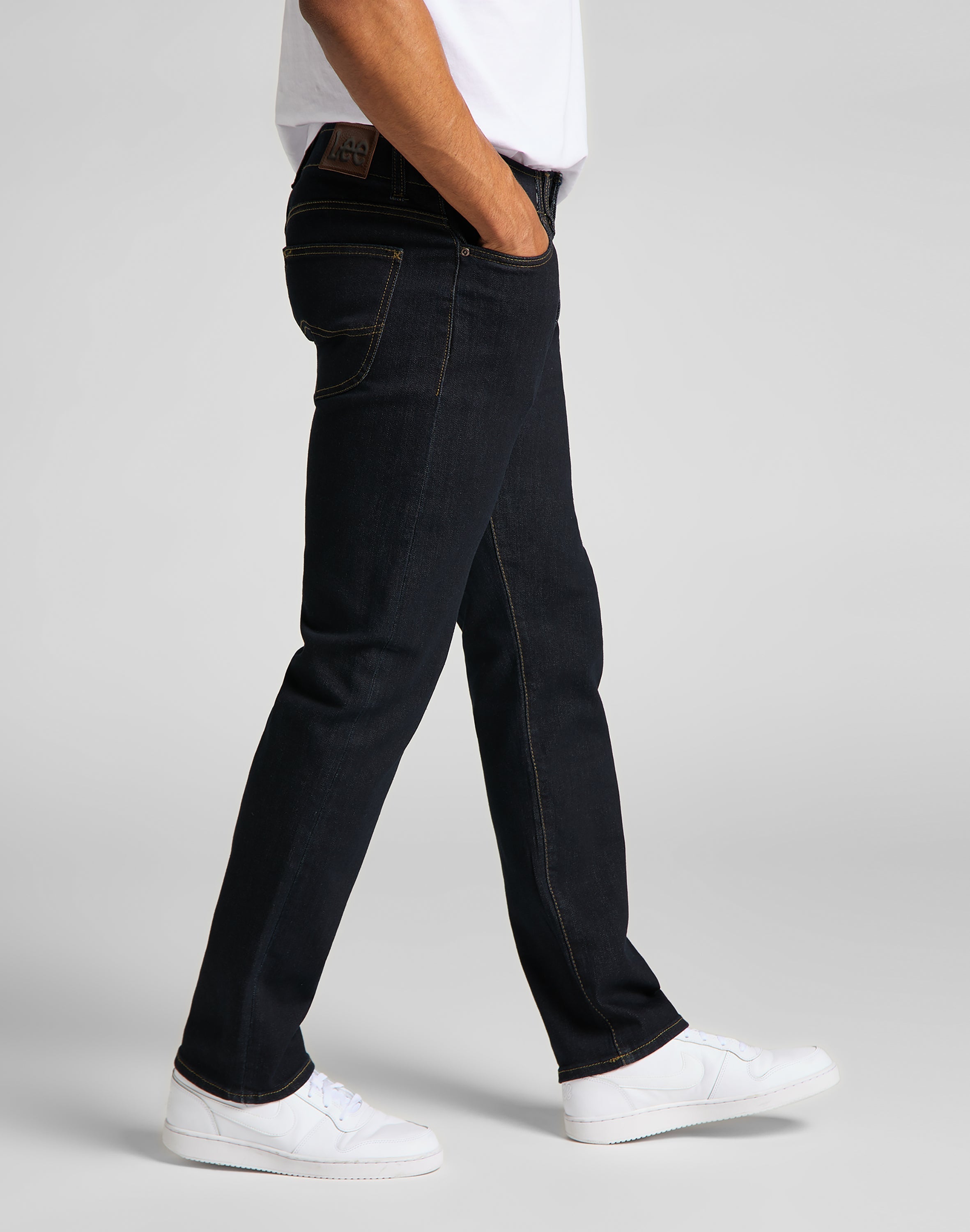 Slim Fit MVP en jeans rincés Lee