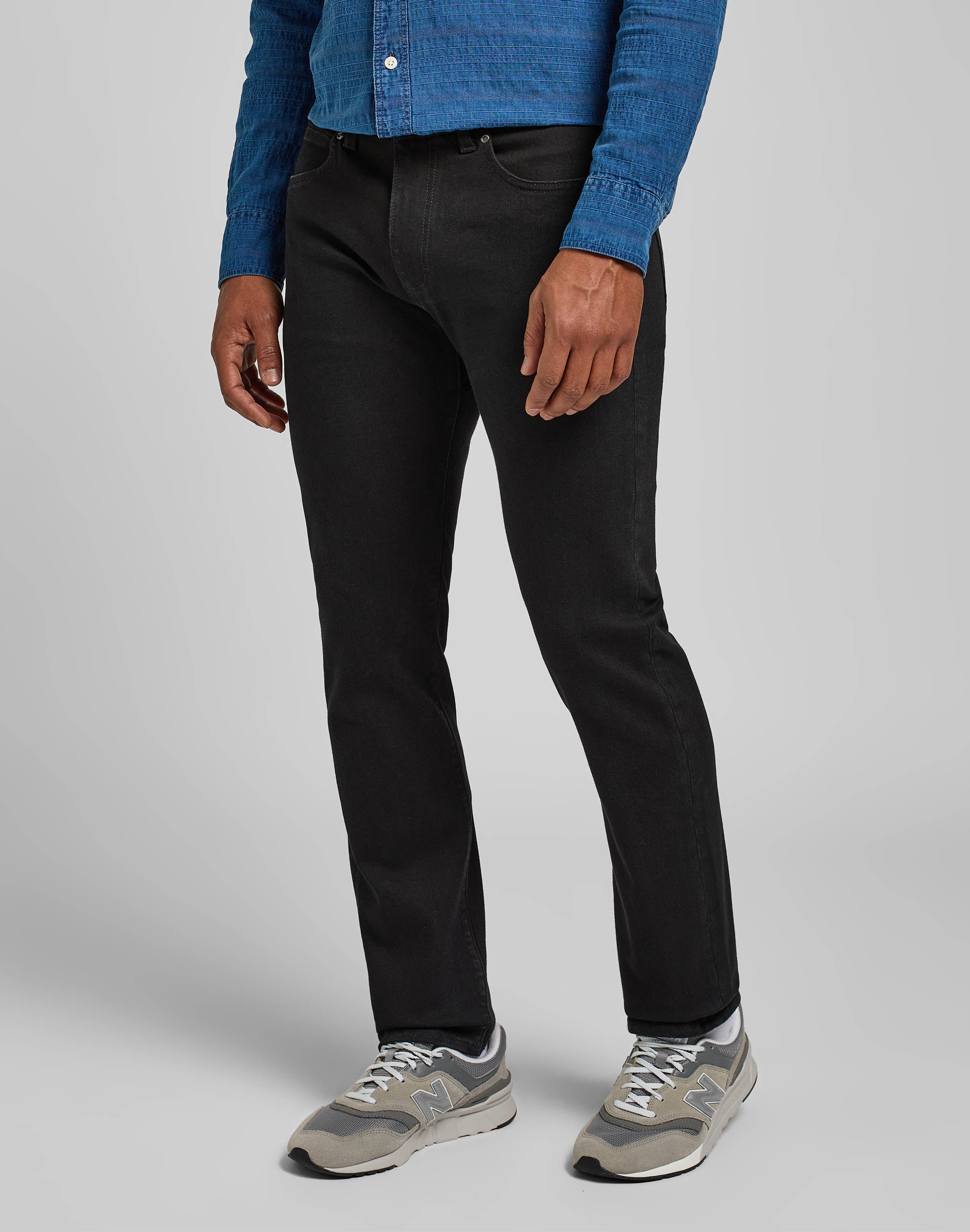 Slim Fit MVP en jeans noirs Lee