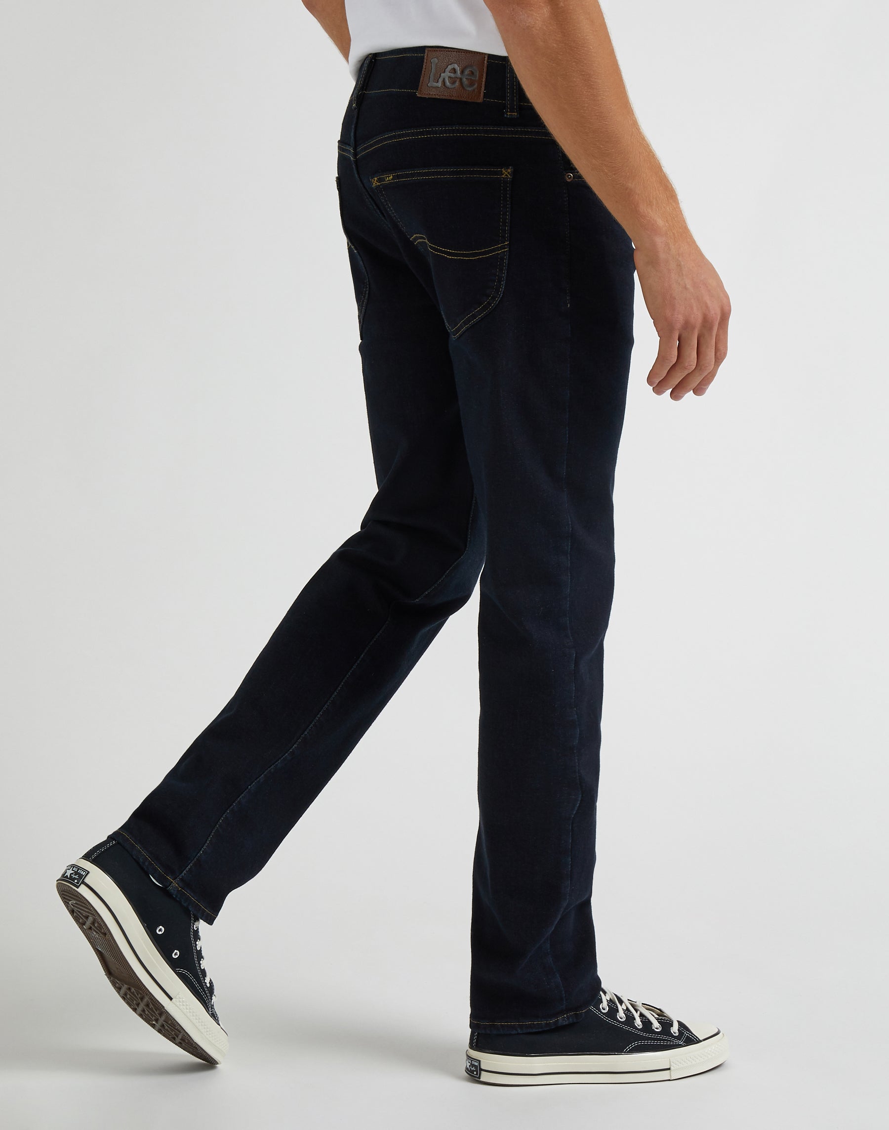 Mvp droit en jeans rincés Lee