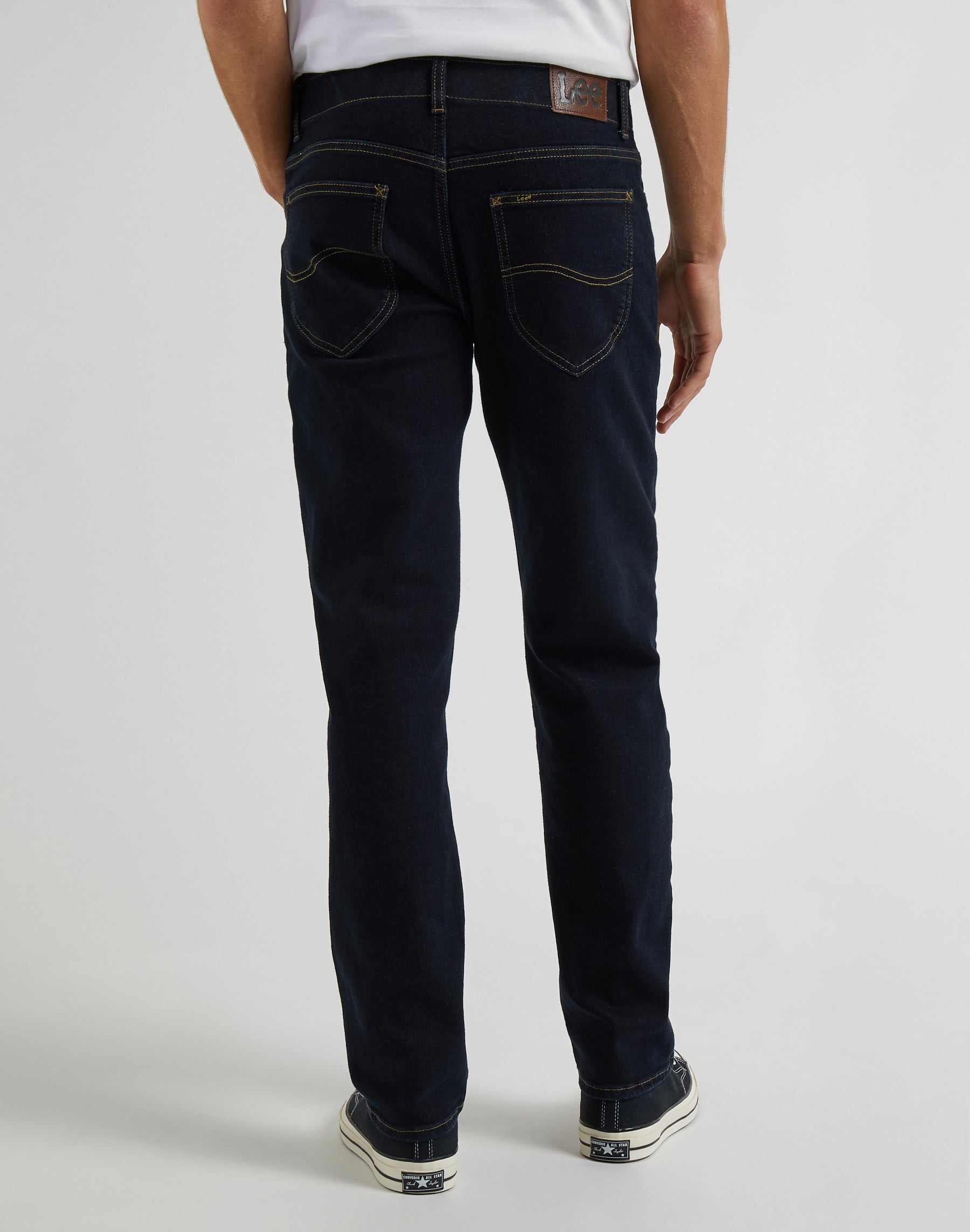 Mvp droit en jeans rincés Lee