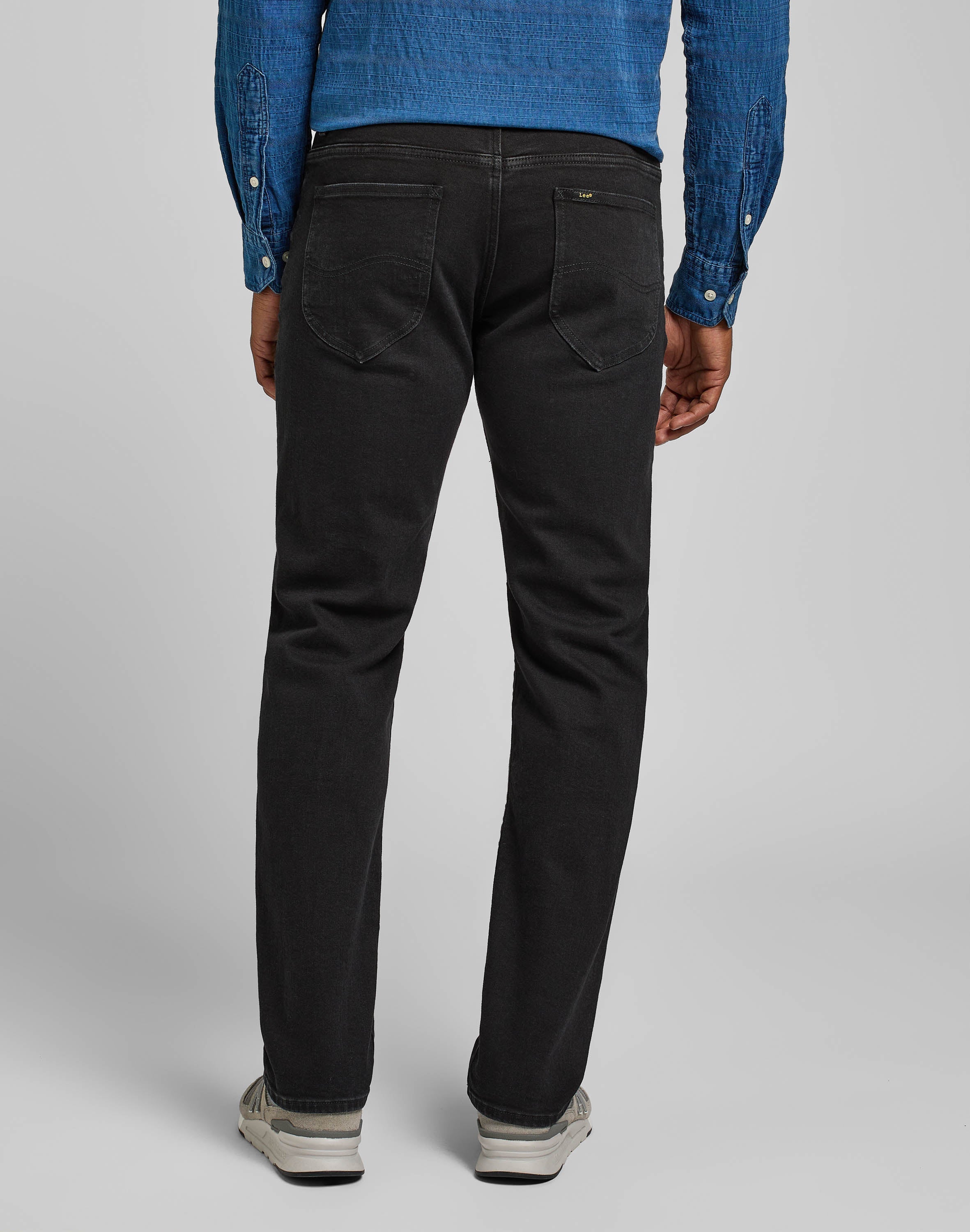 Jeans MVP droit en noir Lee