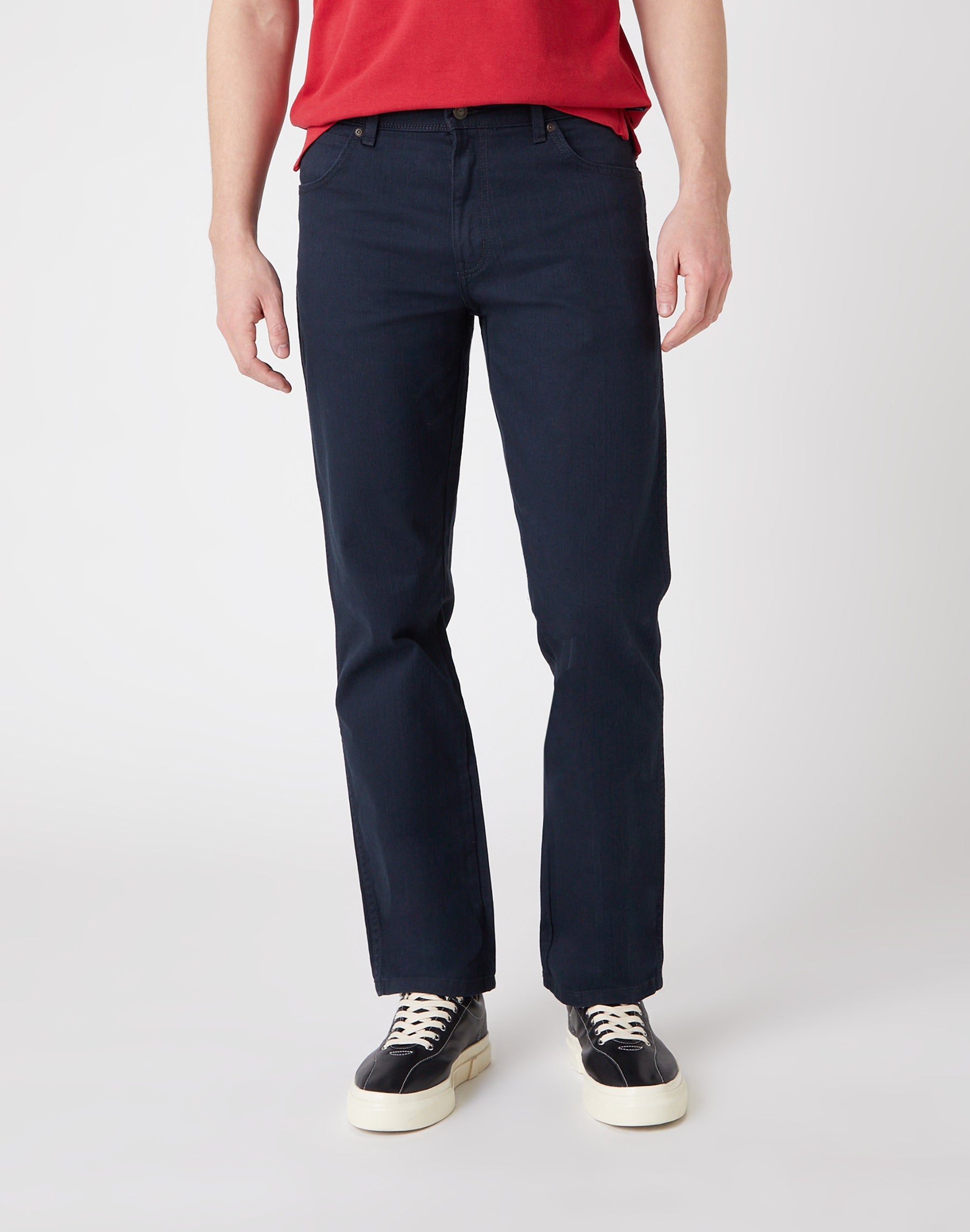 Regular Fit Low Stretch in Navy Pantalon Wrangler