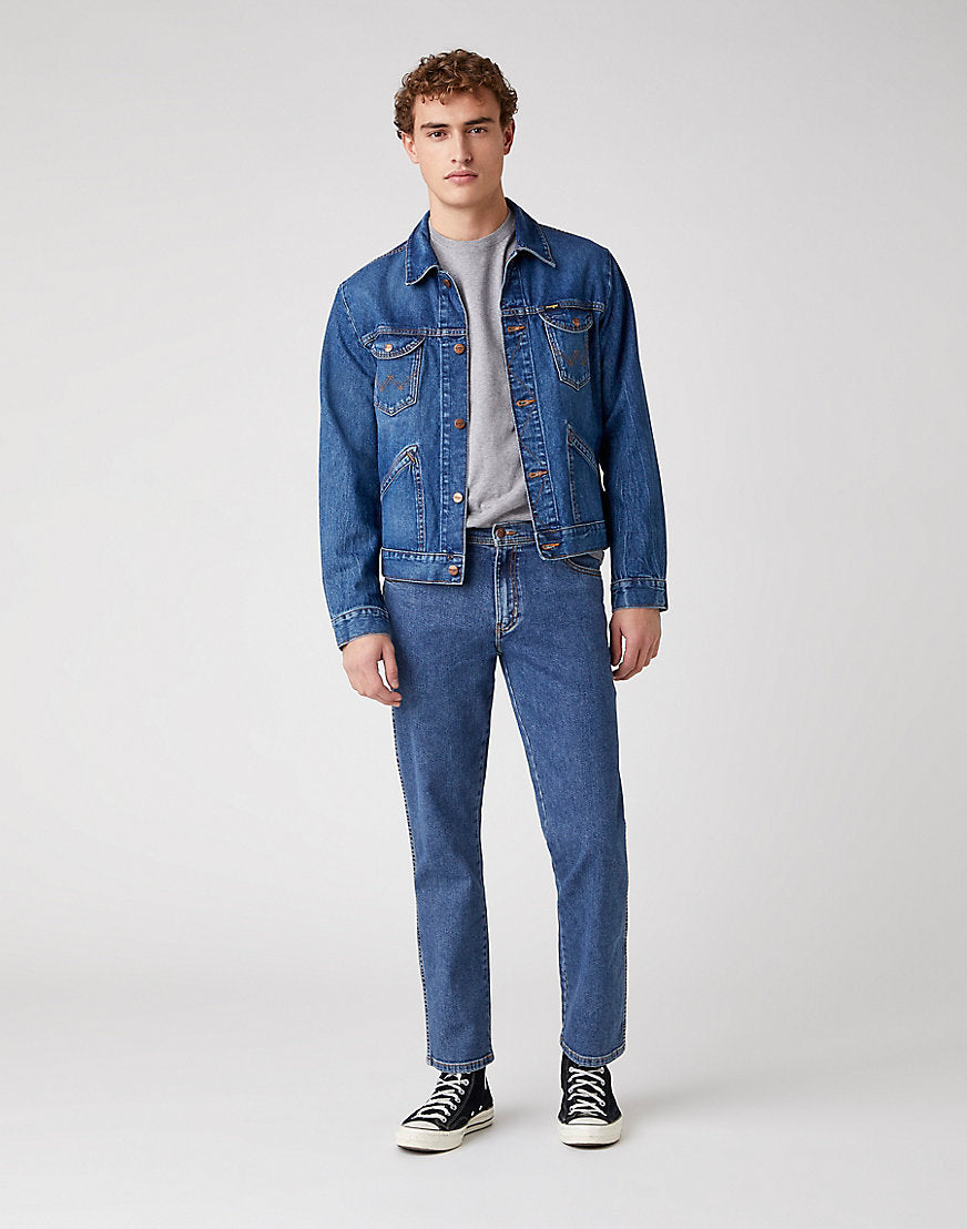 Texas Medium Stretch Jeans in Stonewash Wrangler