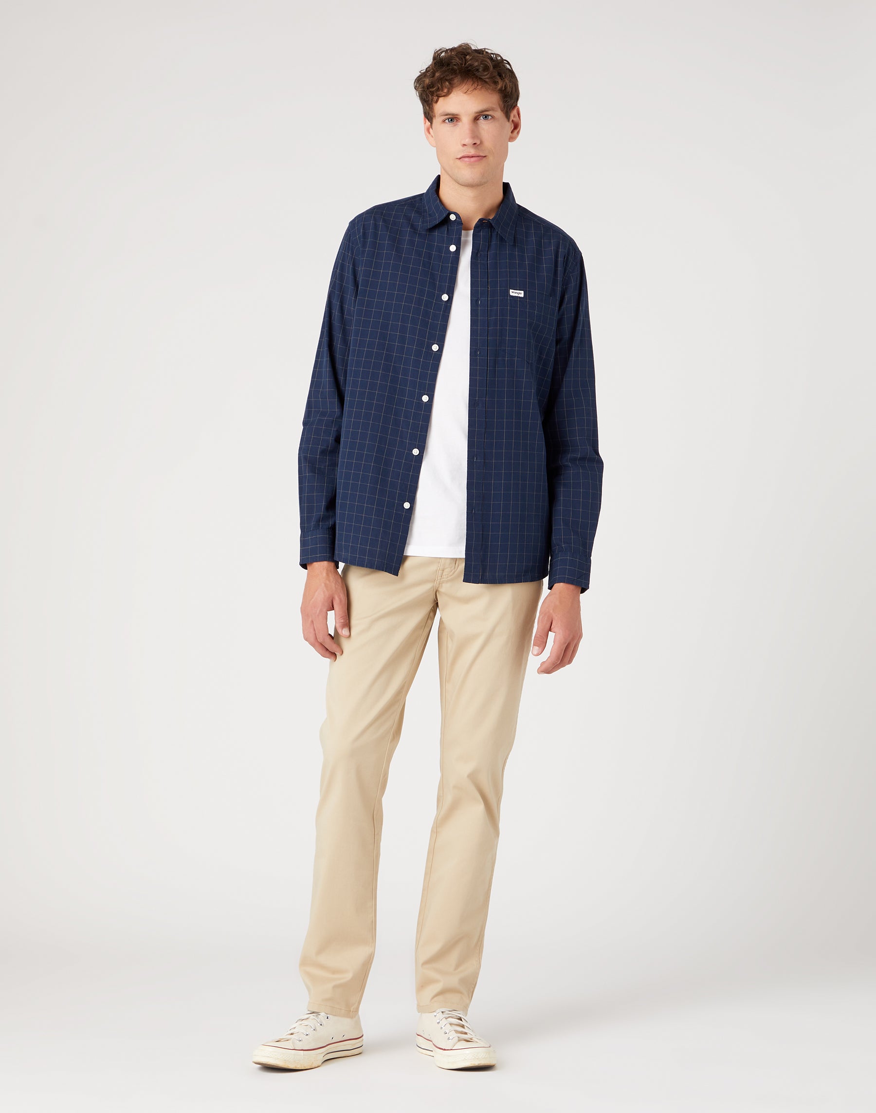Texas Slim Medium Stretch in Safari Pantalon Wrangler