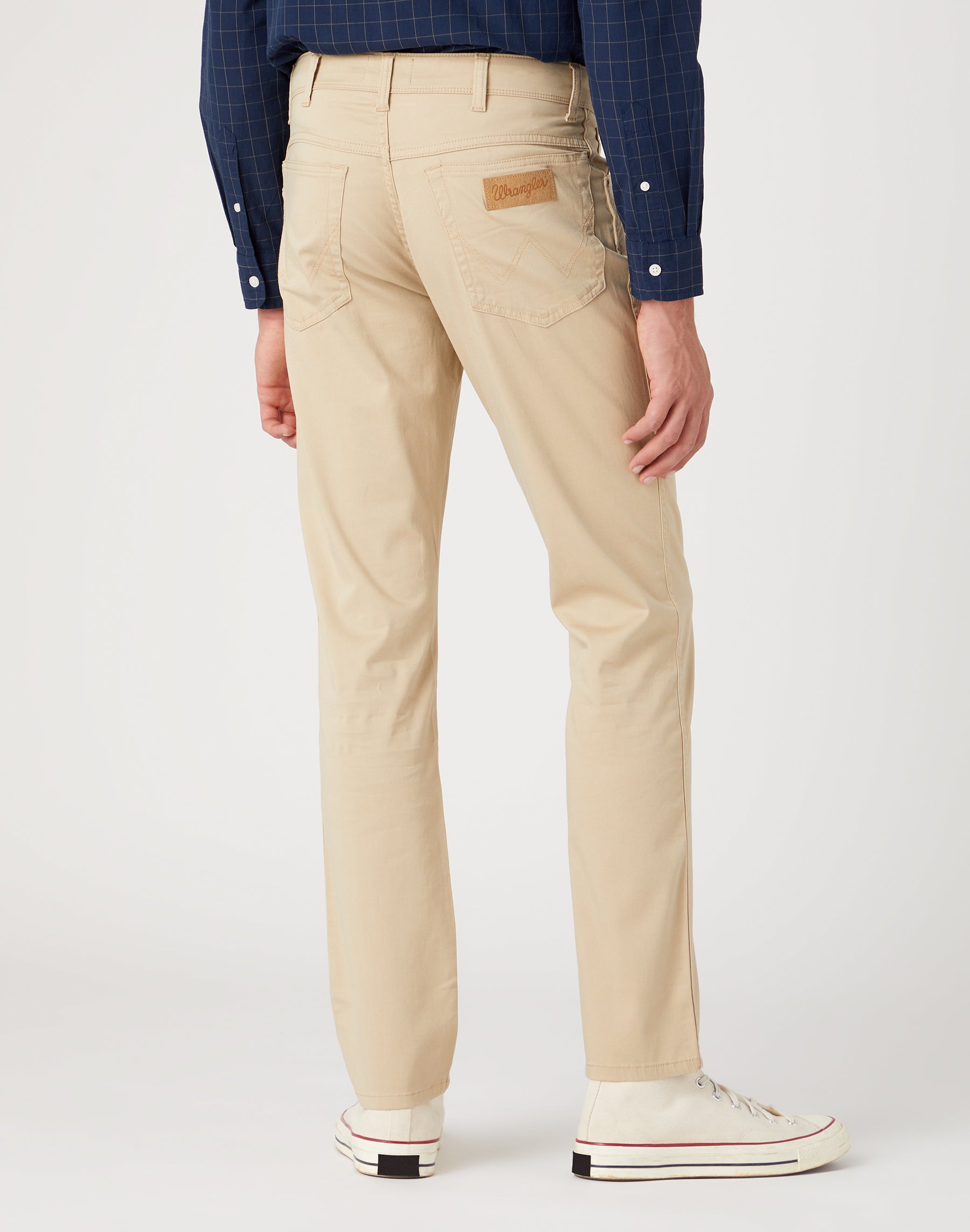 Texas Slim Medium Stretch in Safari Pantalon Wrangler