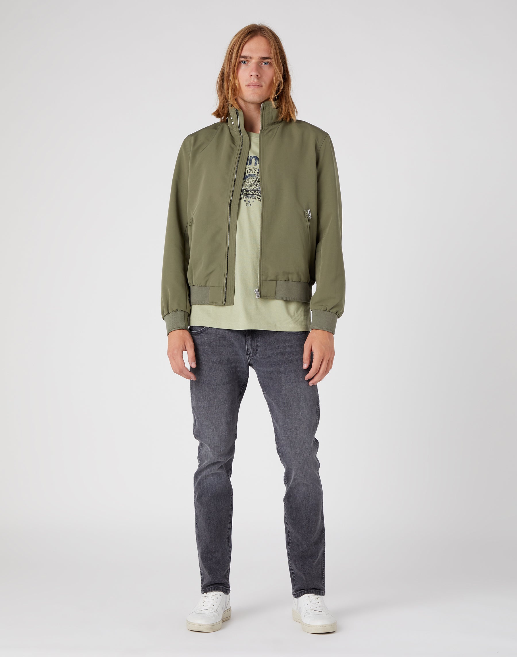 Bryson Medium Stretch en jeans Blackout Wrangler