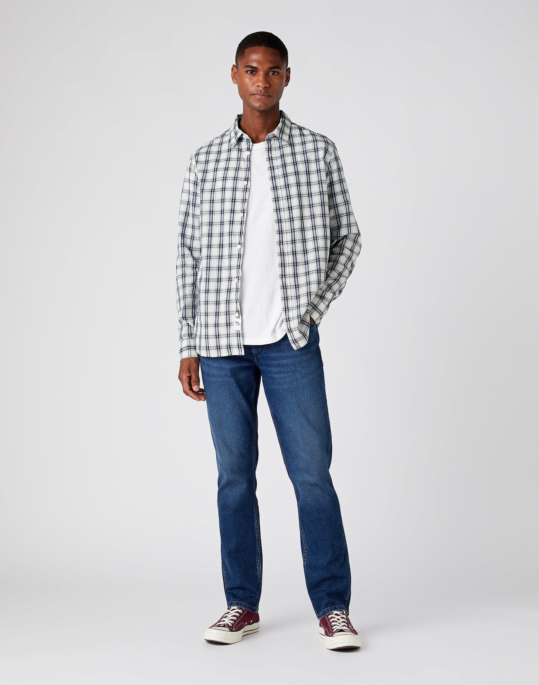 Greensboro Low Stretch en bleu Arcade Jeans Wrangler