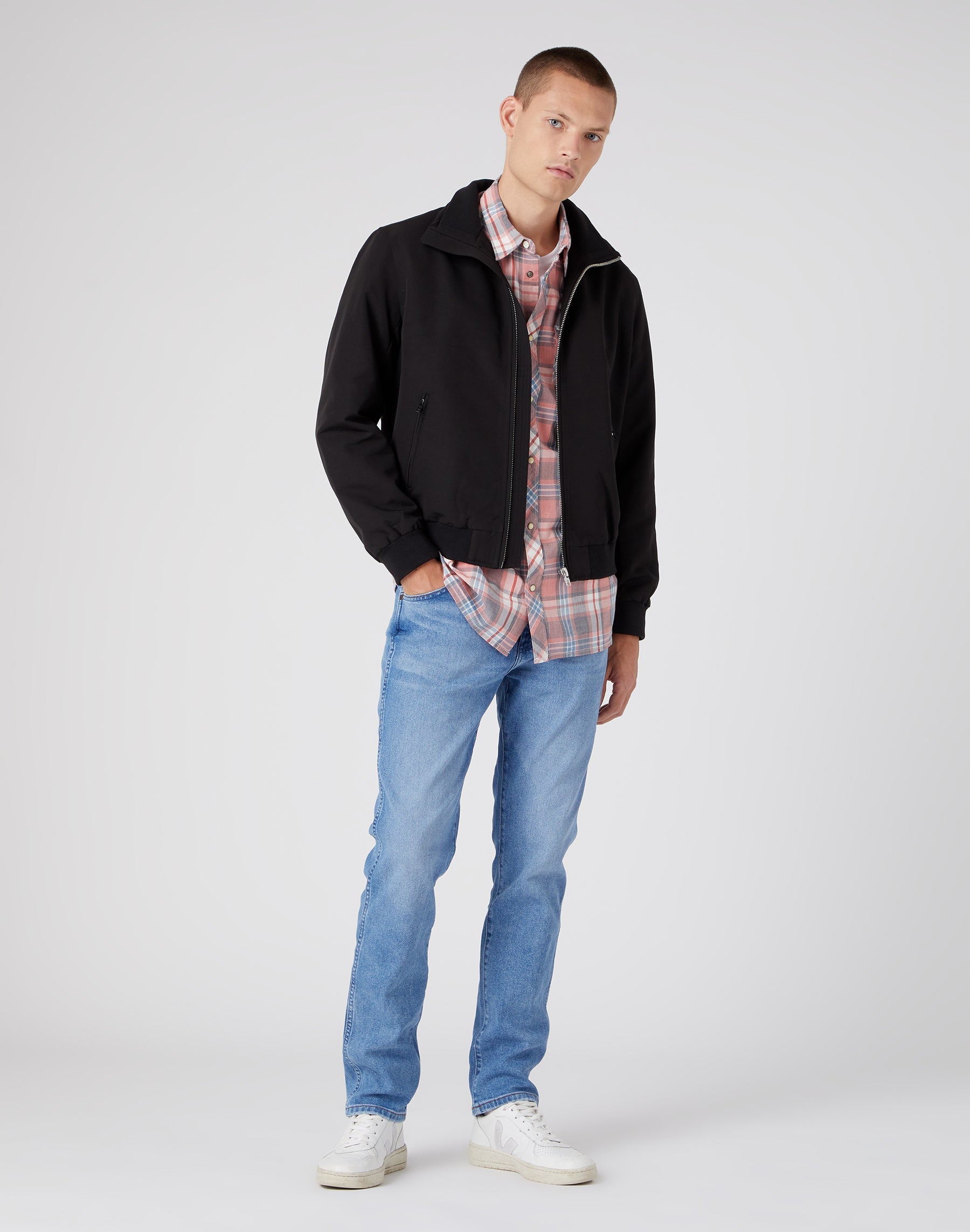 Larston Low Stretch en jeans Cool Twist Wrangler